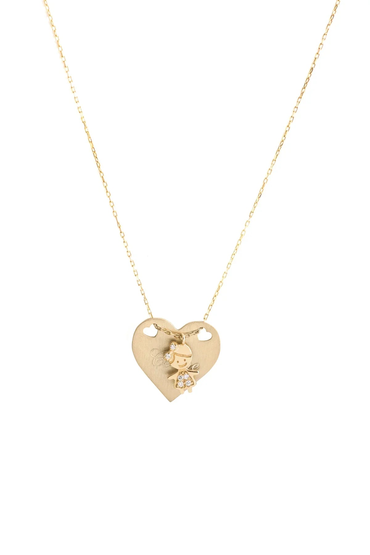 LOLA HEART – Heart Hug Pendant Necklace