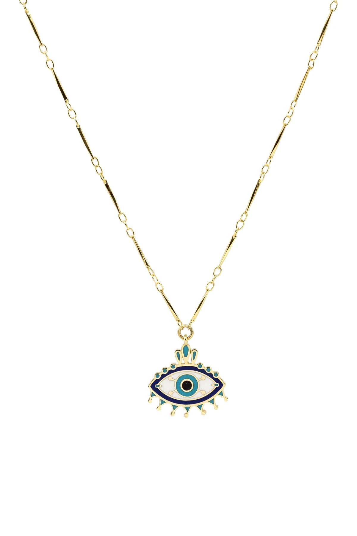 OCCITANE – Color-Enamel Eye Necklace