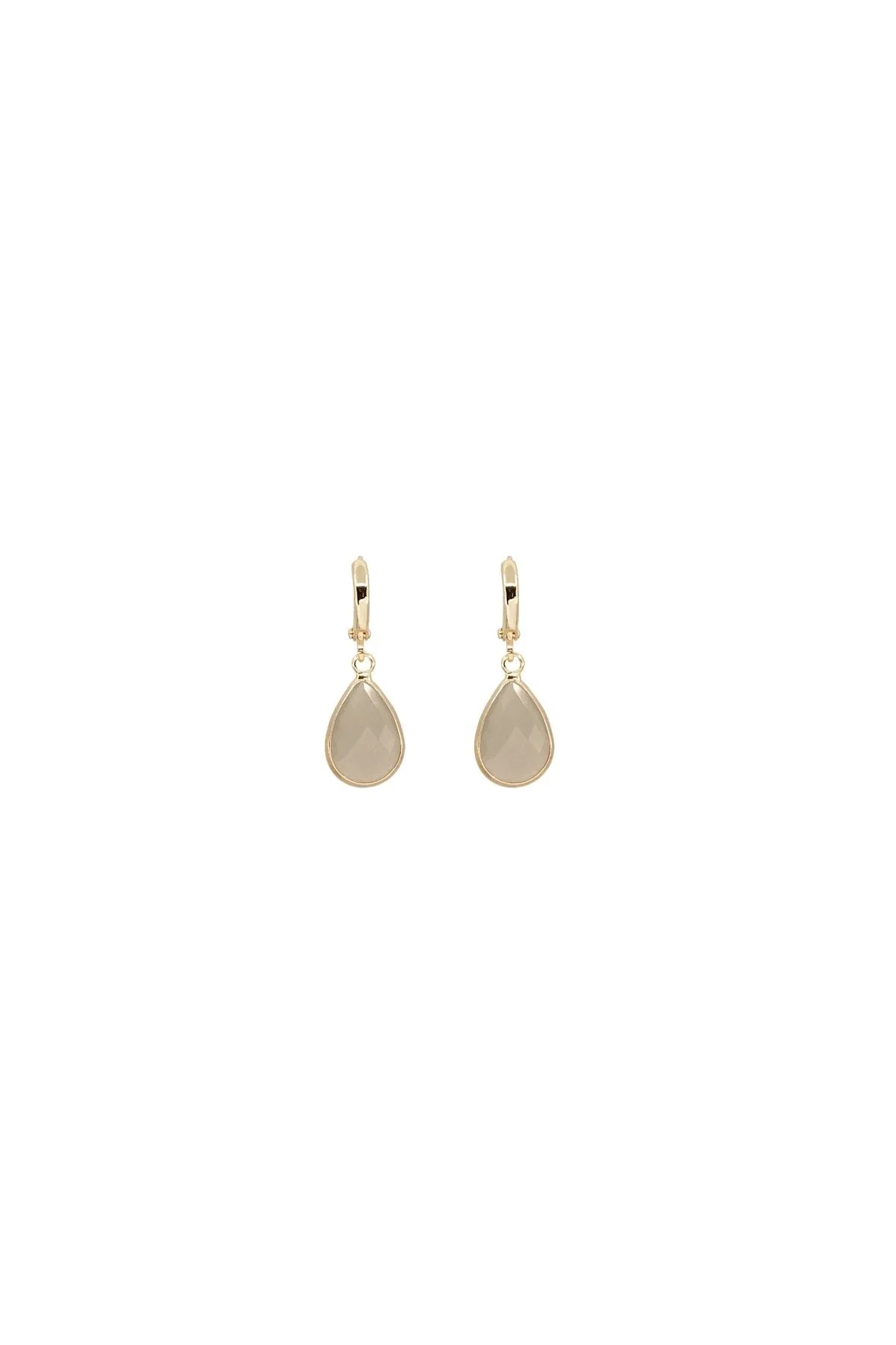 GRAY DROP - Gray Drop Earrings