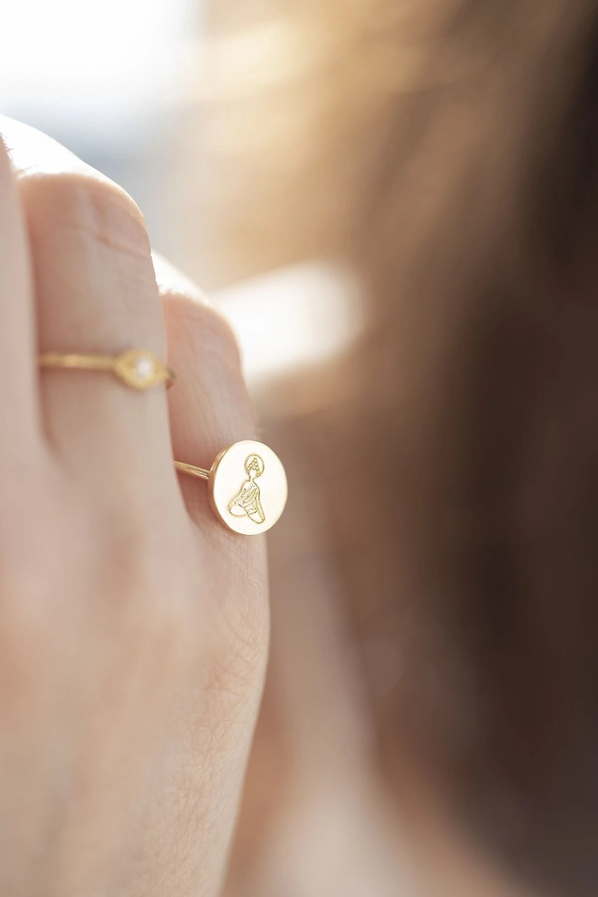 SATTVA – Engraved Buddha Ring