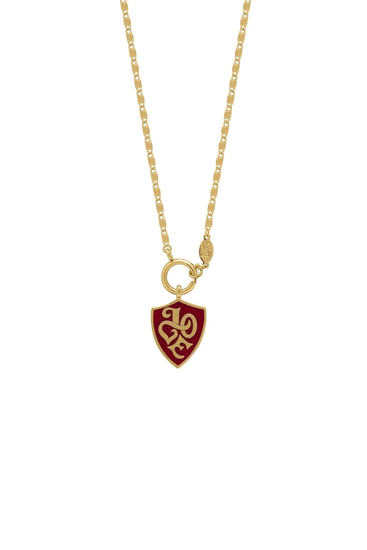 THRONE - RED - Medallion Necklace