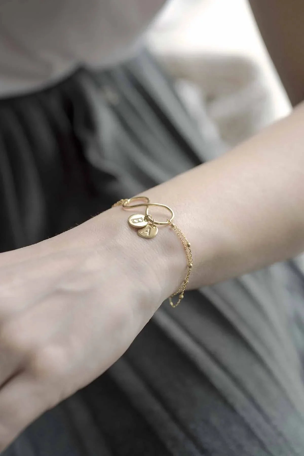 LETTERS TO ETERNITY – Personalized Infinity Bracelet