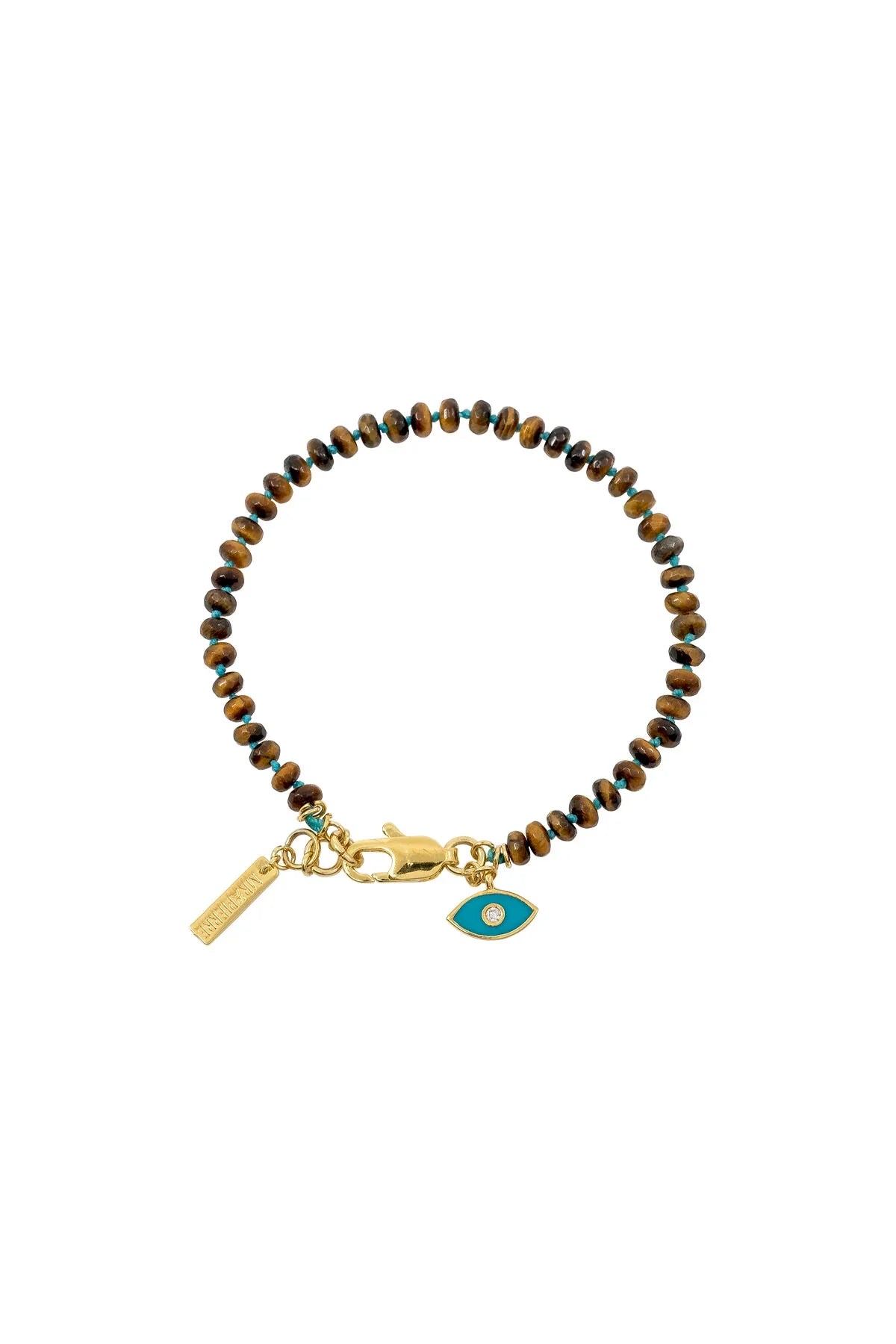TIGER – Tiger Eye Beaded Men’s Bracelet
