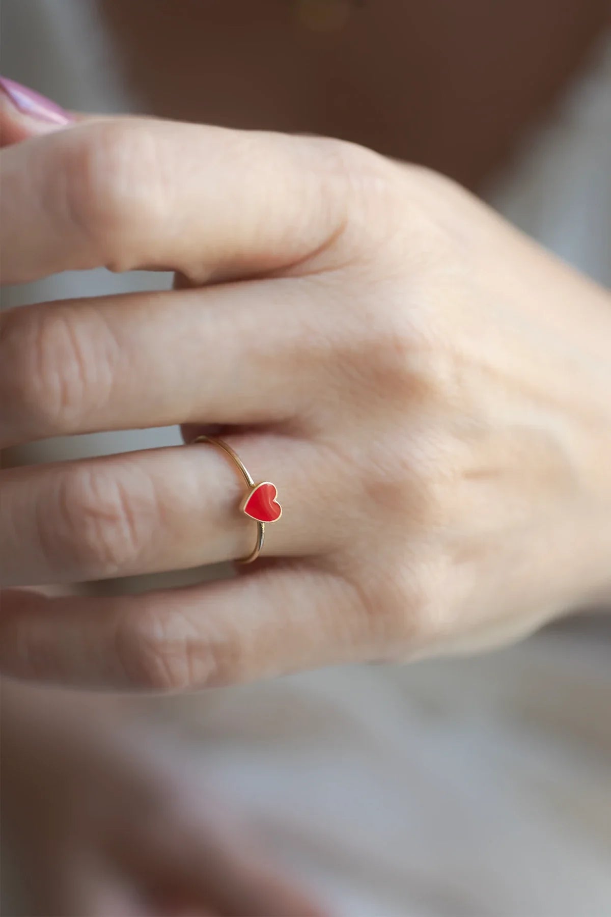 CHERIE - Red Heart Ring