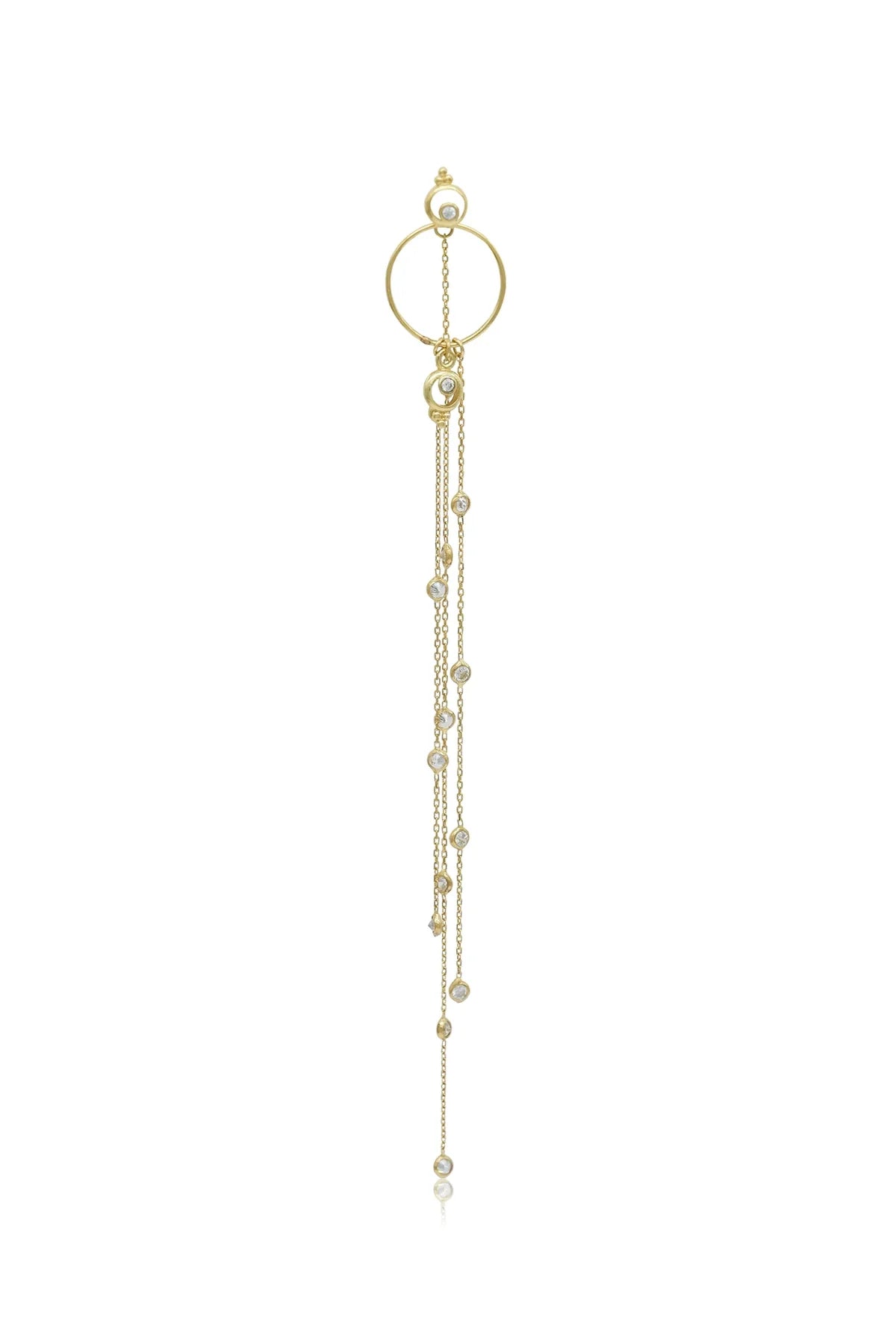 AURIELLA – Cubic Zirconia Mono Earring