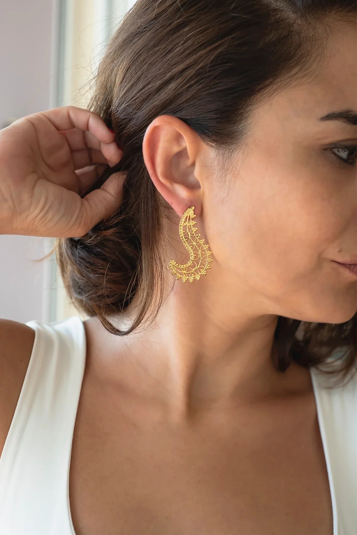 COUTURE – Ethnic Filigree Earrings