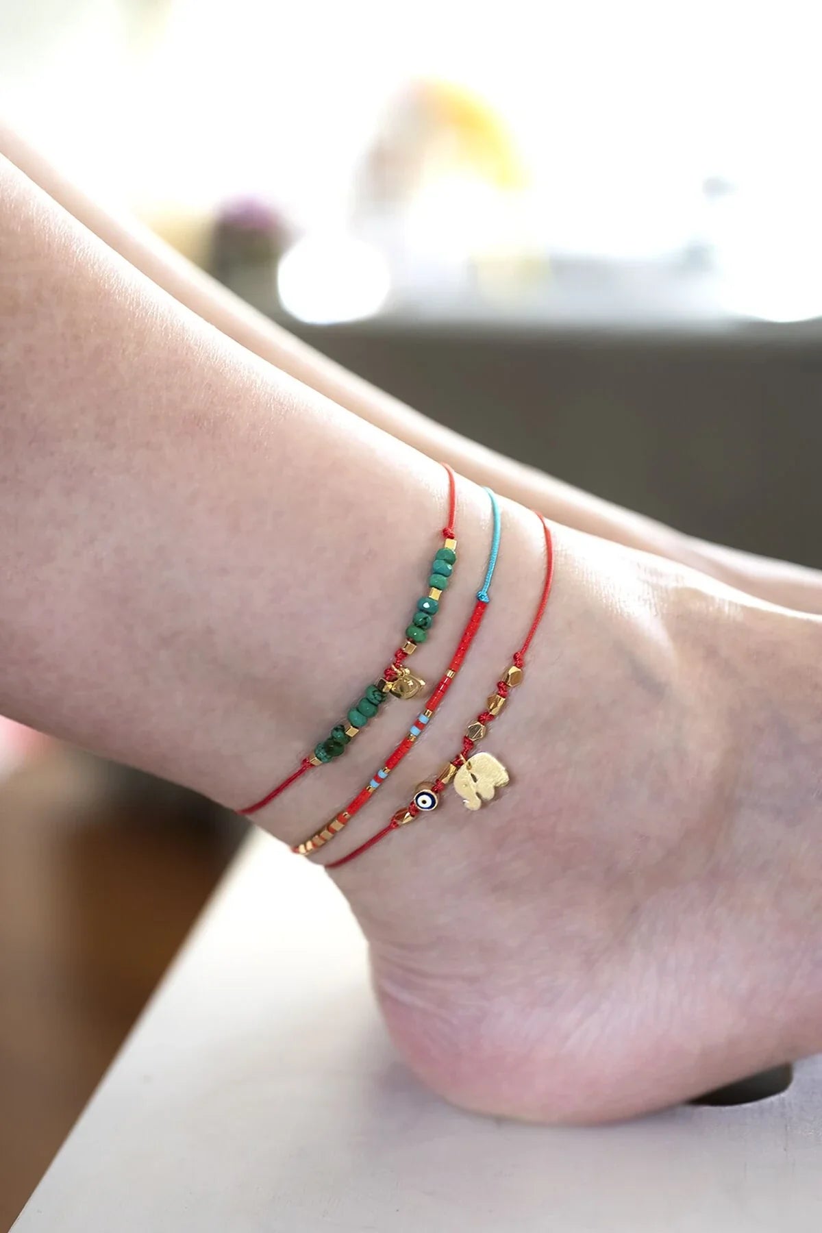 SWEETEST – Elephant Charm Anklet