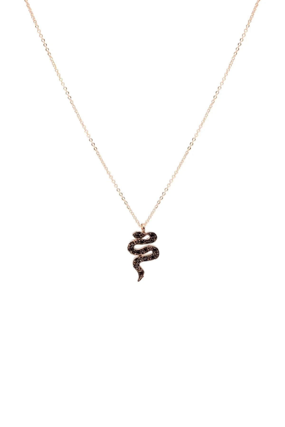 DARK SERPENT – Snake Pendant Necklace