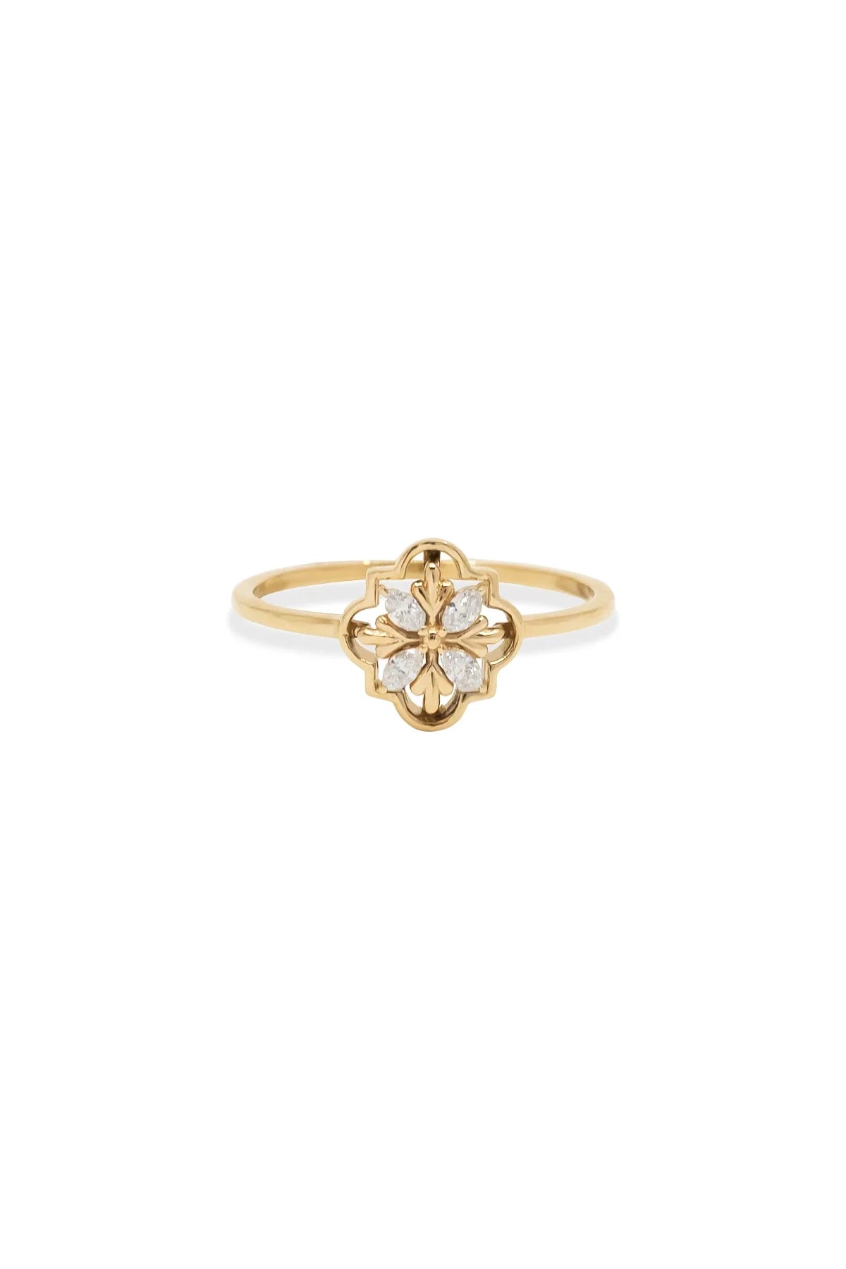 FLÂN - Marquise Diamond Ring