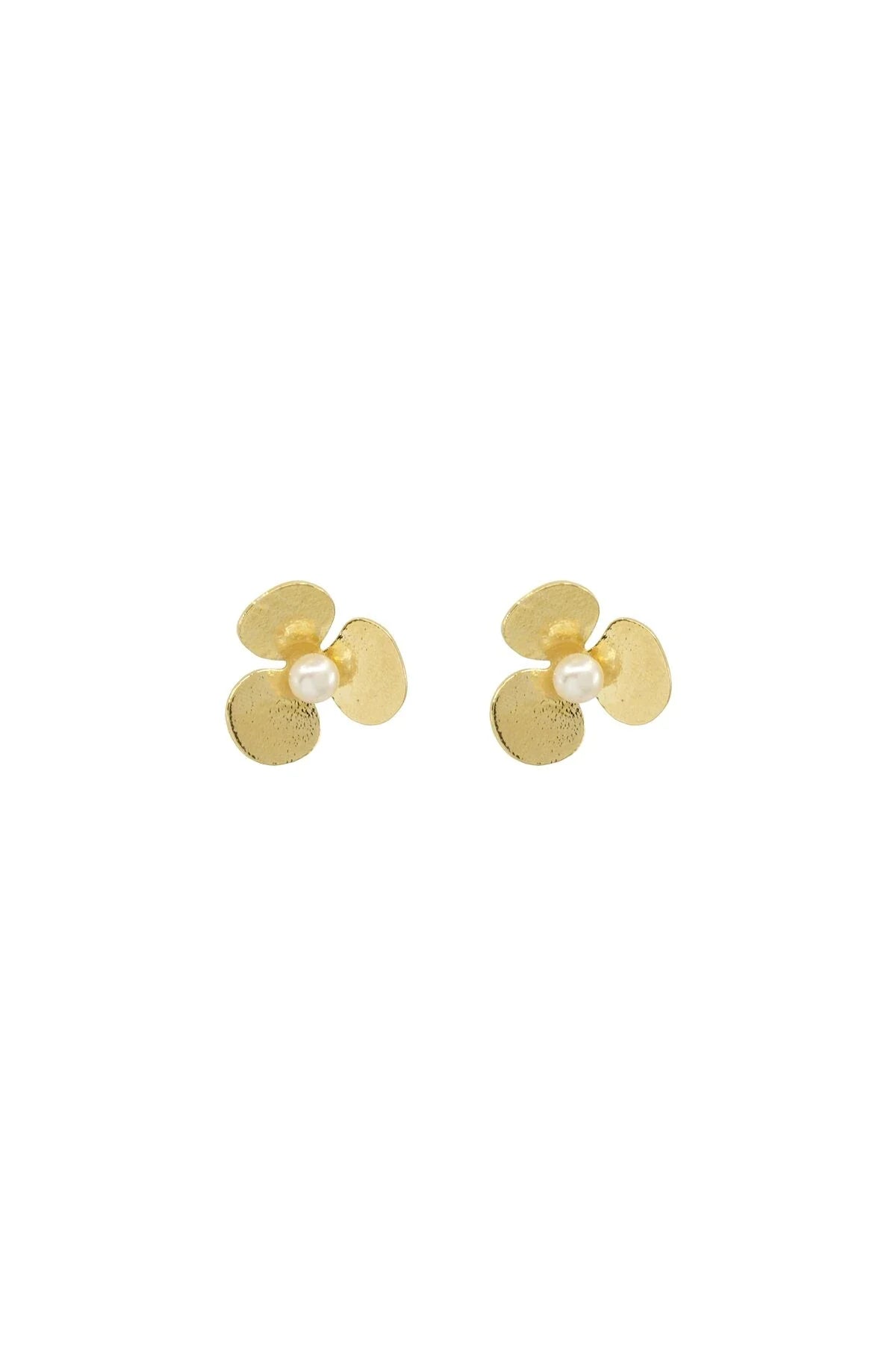 PEARLY CLOVER - Pearl Earrings