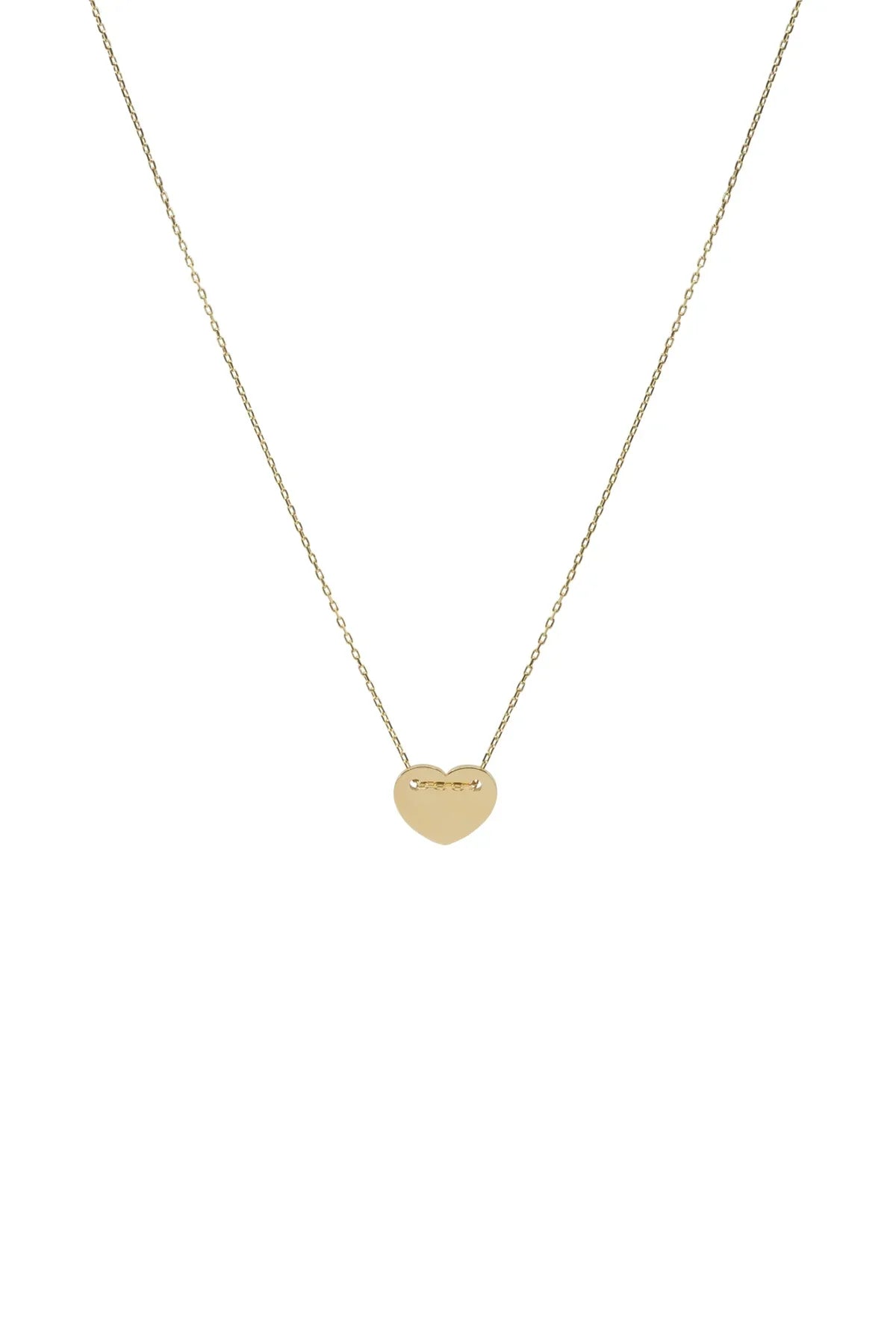 LOVEFUL – Petite Heart Medallion Necklace