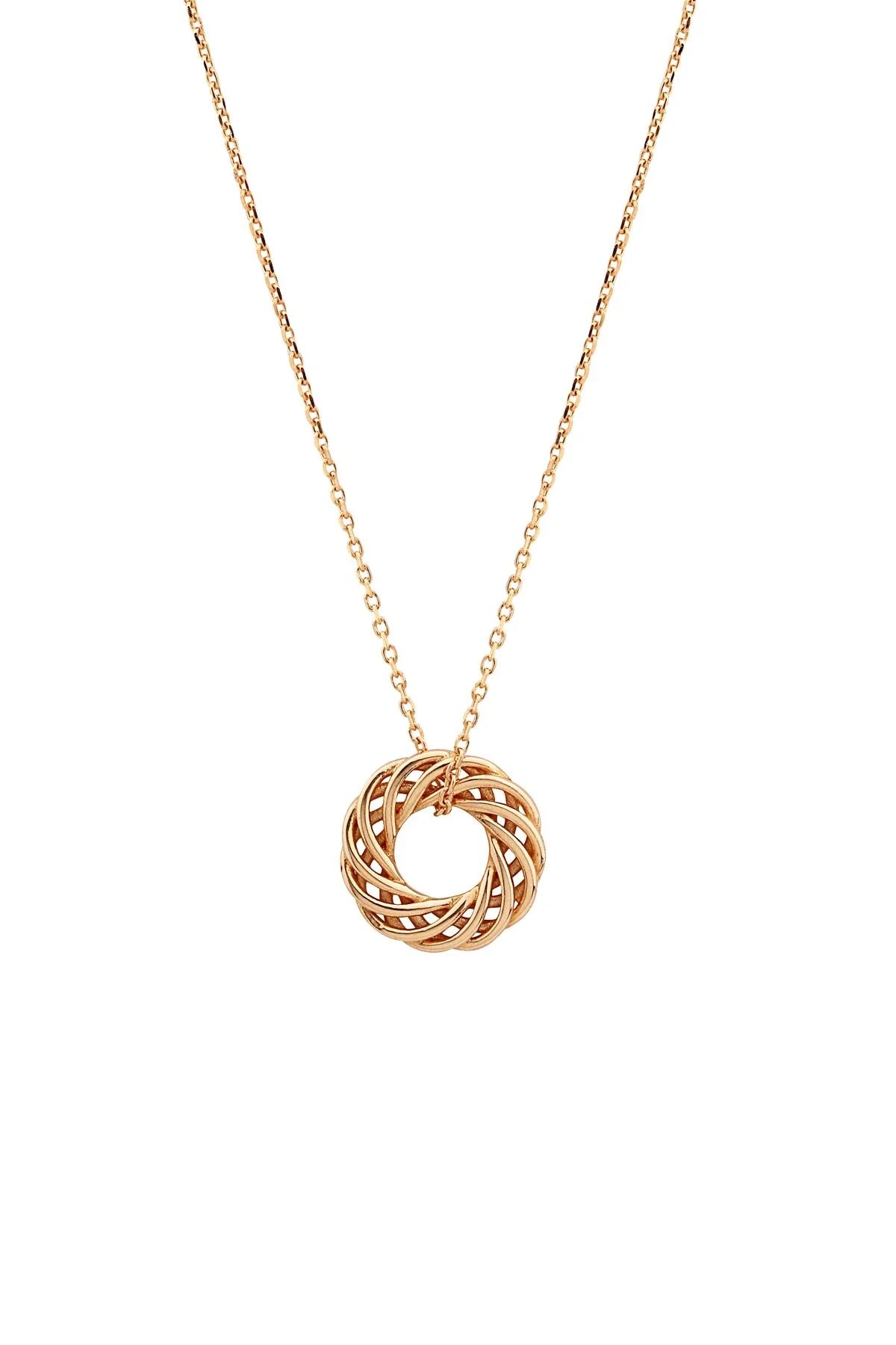 EVER LAST – 14K Rose Gold Infinity Necklace