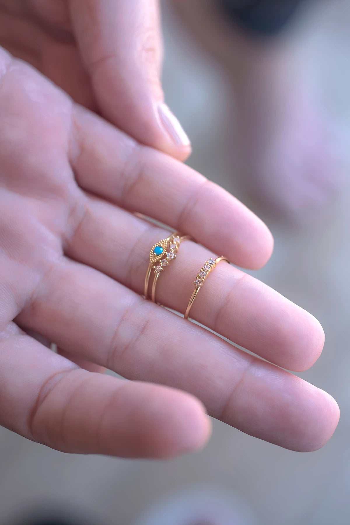 BLUE SPIRIT - Eye Ring