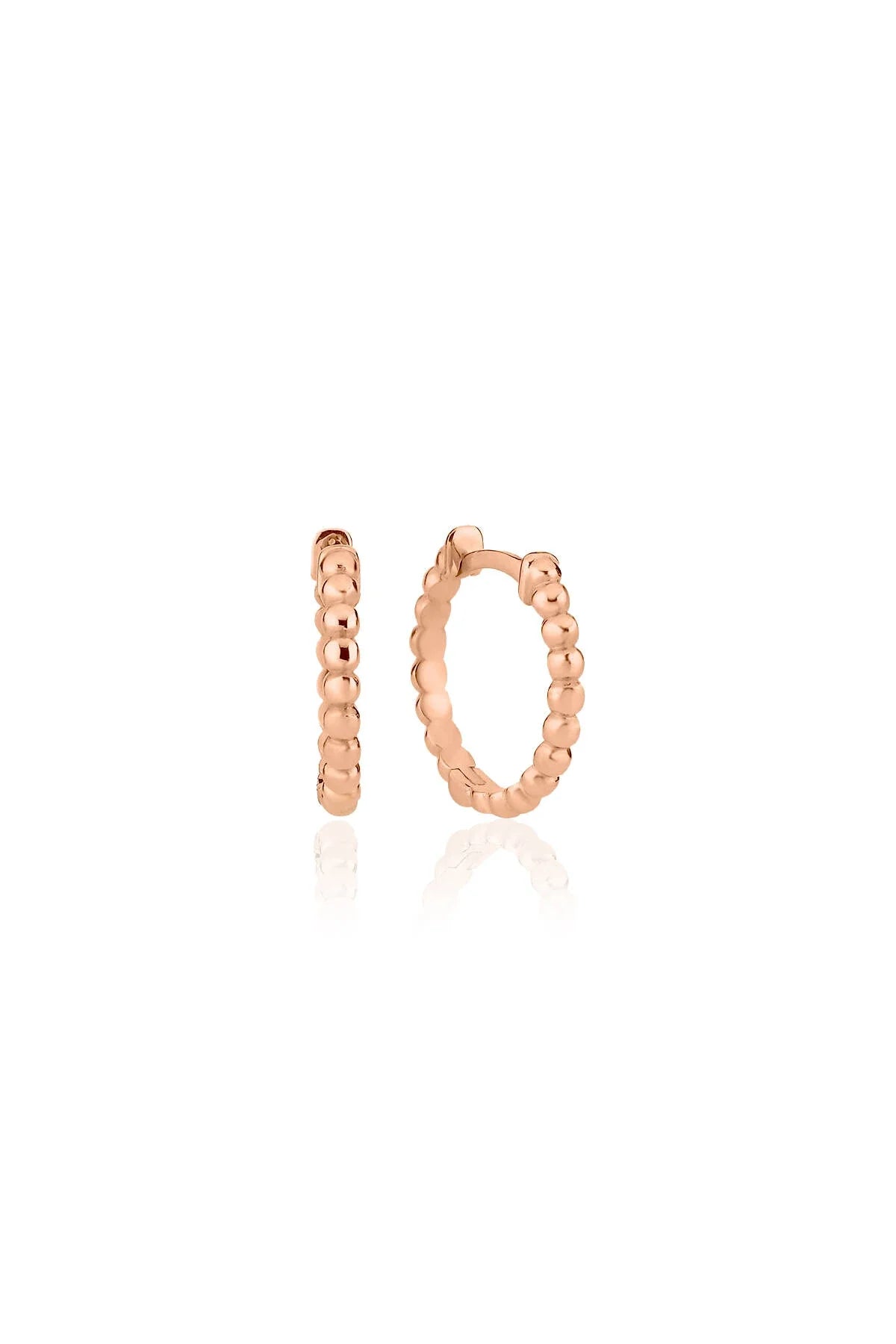 MINI DOT - 14K Minimal Hoop Earrings