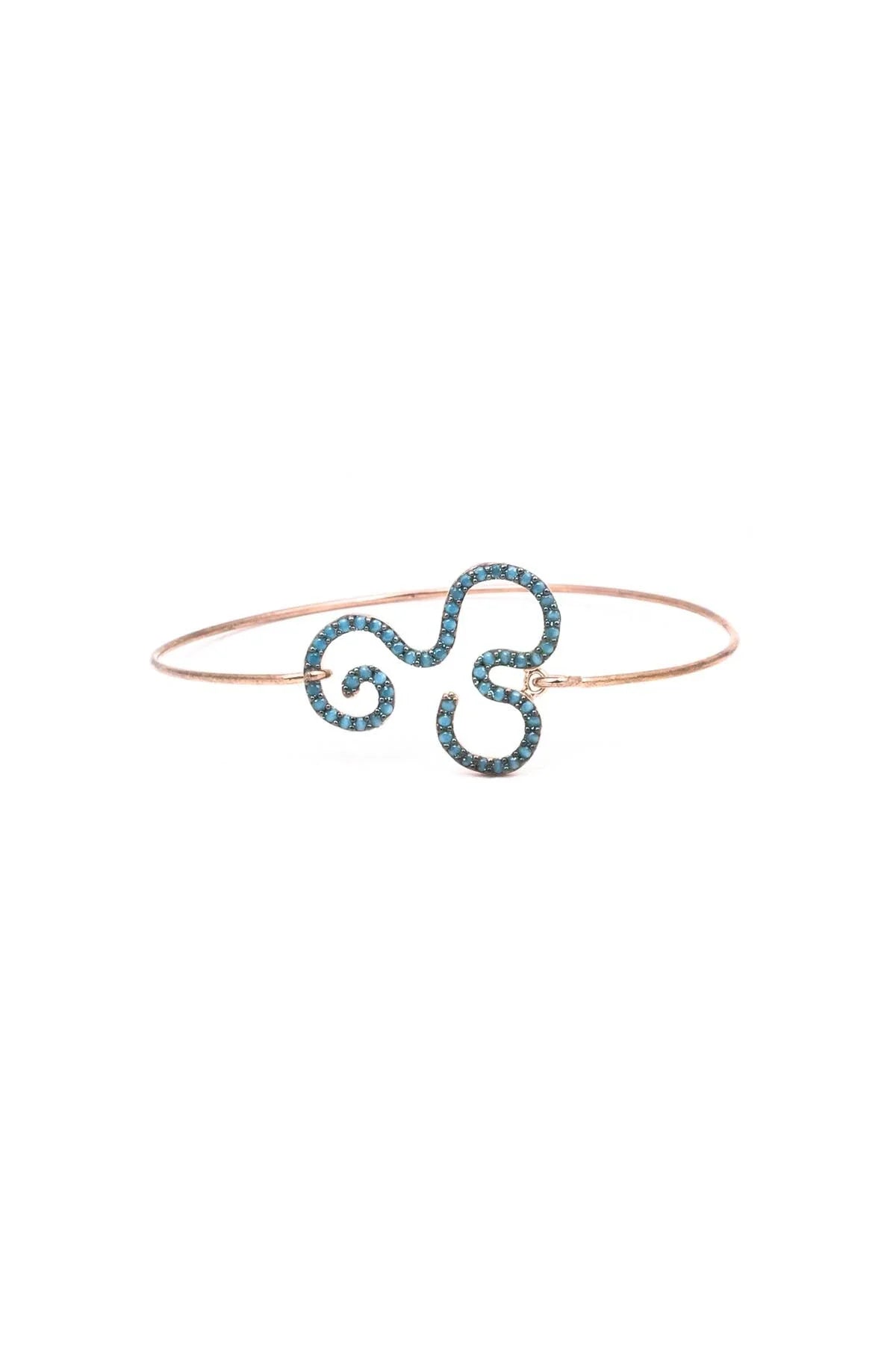 BLUE FLOW - Cuff Bracelet