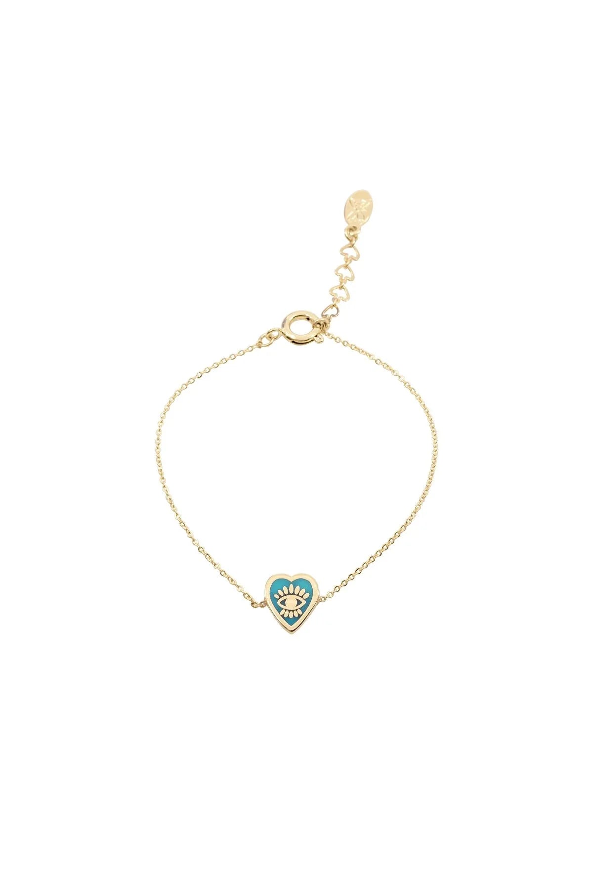 FULL HEART - AZURE - Heart Eye Bracelet