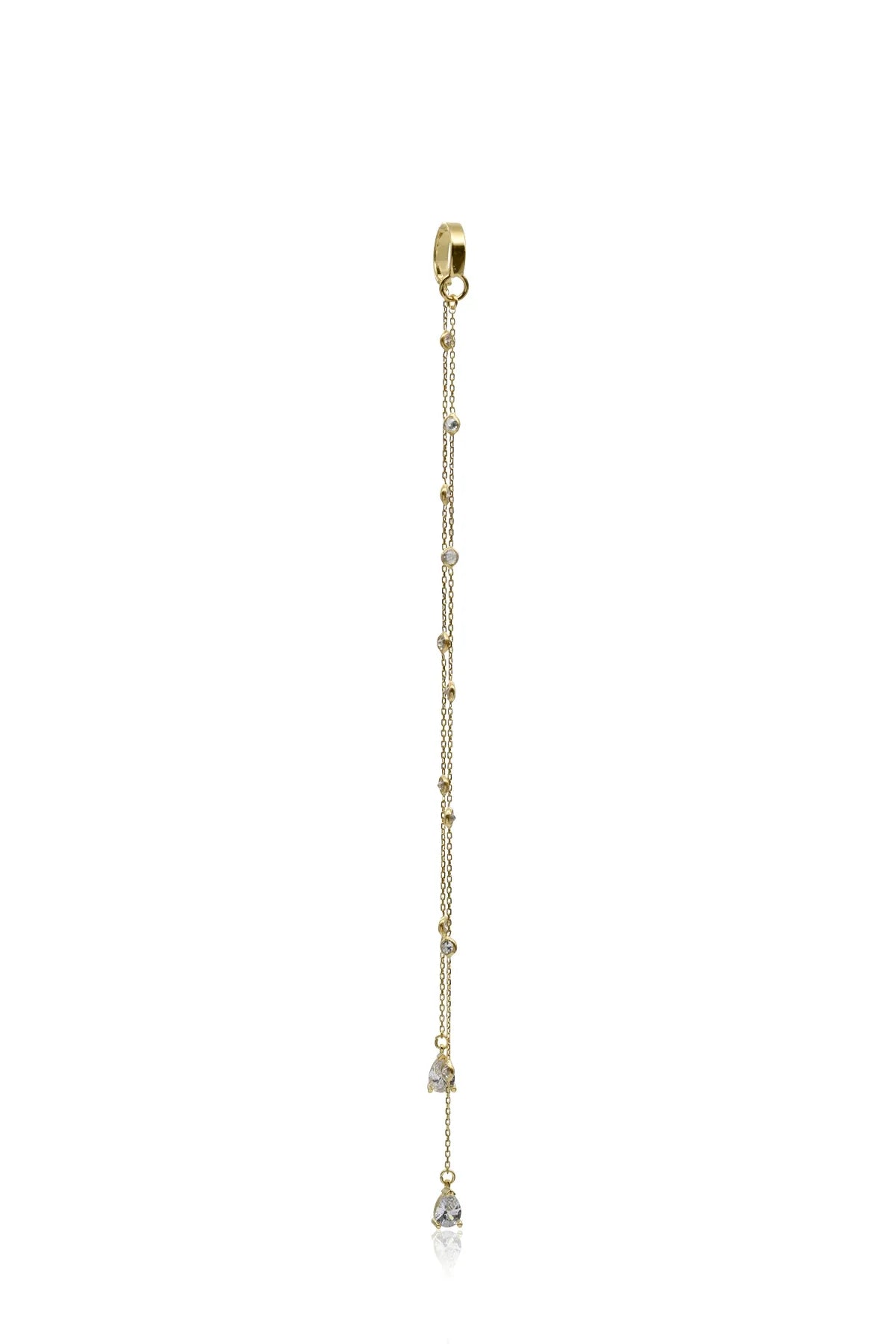 VALERIA – CZ Chain Earcuff