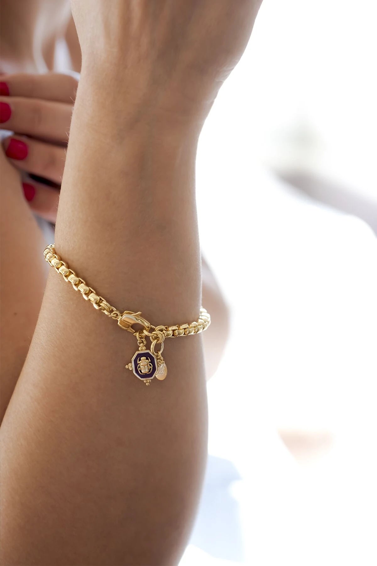 PILAR – Charm-Compatible Chain Bracelet