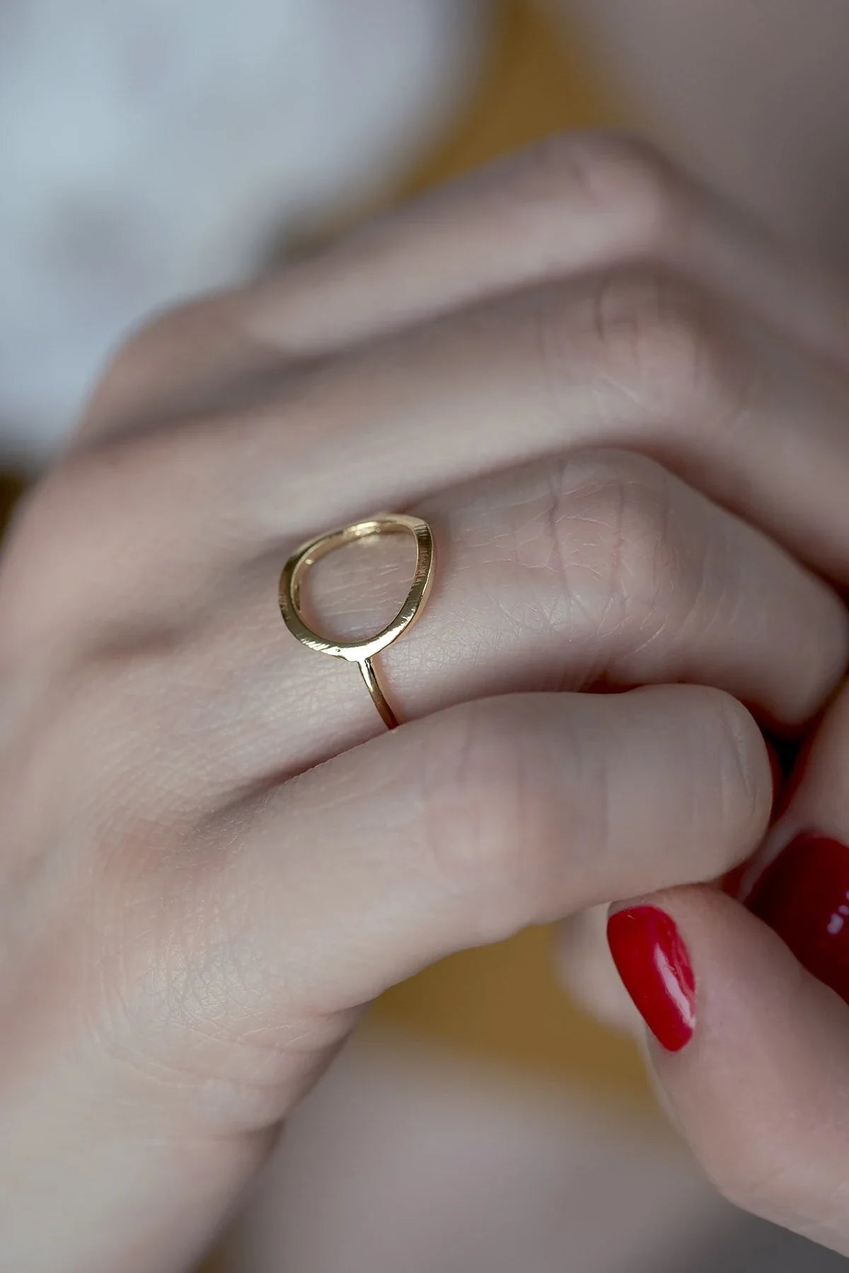 CIRCLE – Essential Gold Ring