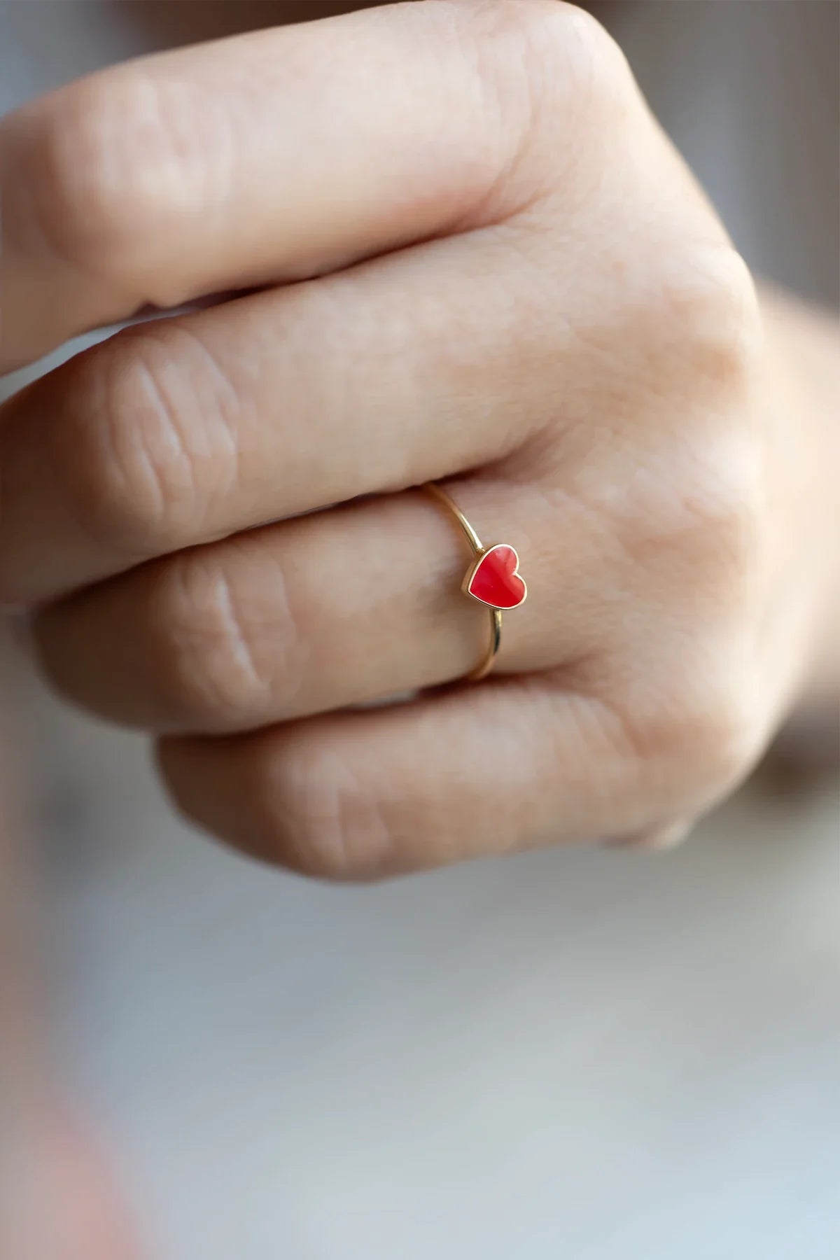 CHERIE - Red Heart Ring