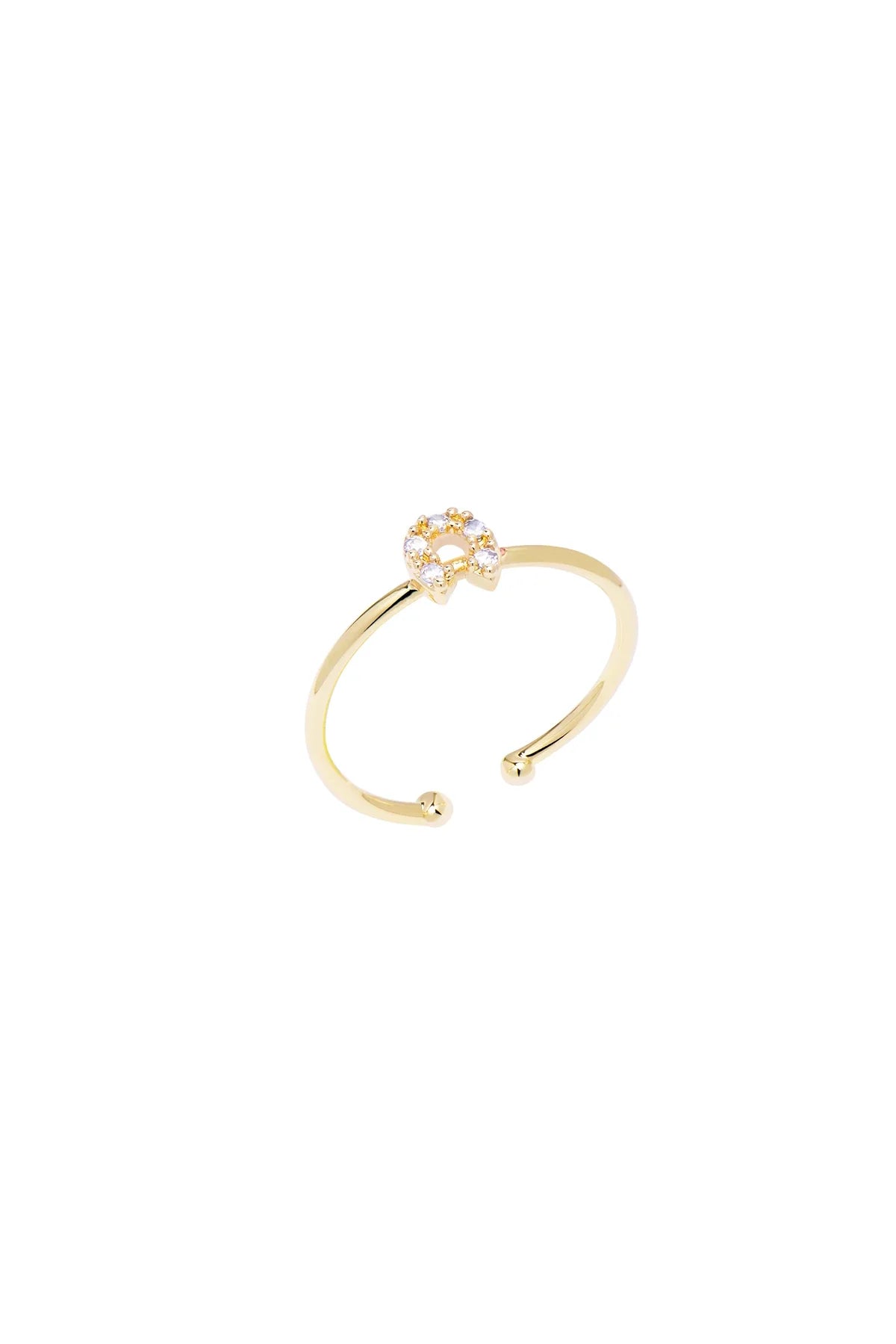 LUCKY – Minimalist Horseshoe Ring