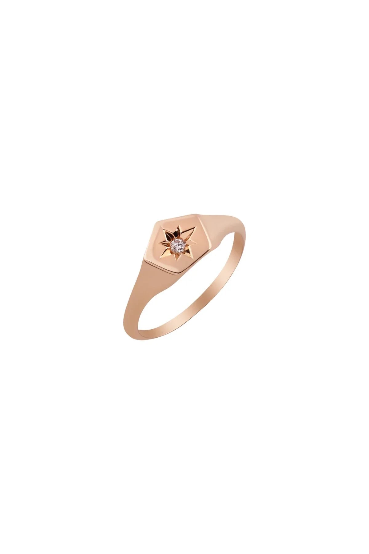 LEON - 14K Gold Little Finger Ring