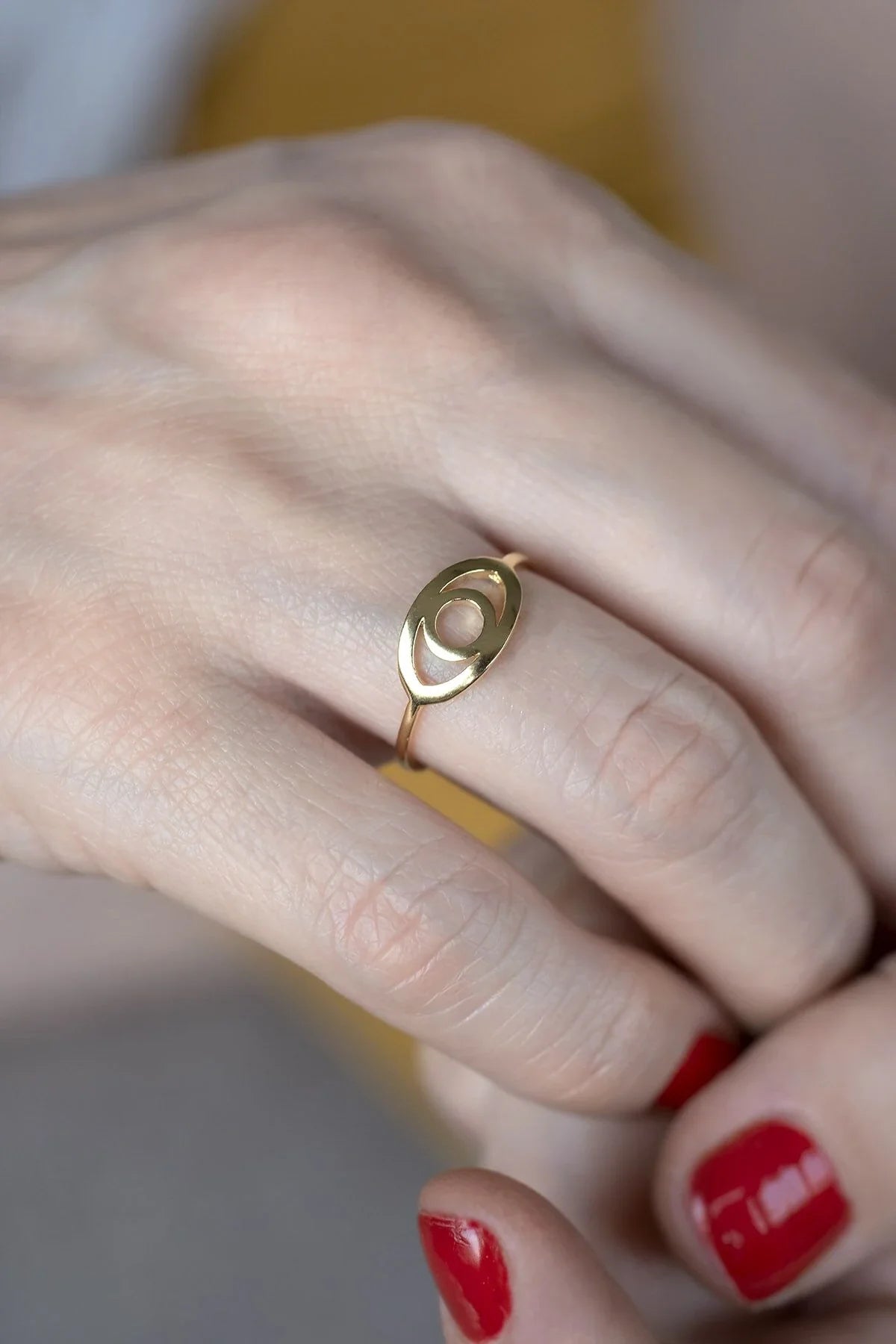 THE EYE – Iconic Eye Adjustable Ring