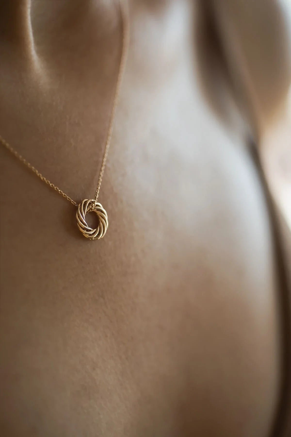 EVER LAST – 14K Rose Gold Infinity Necklace
