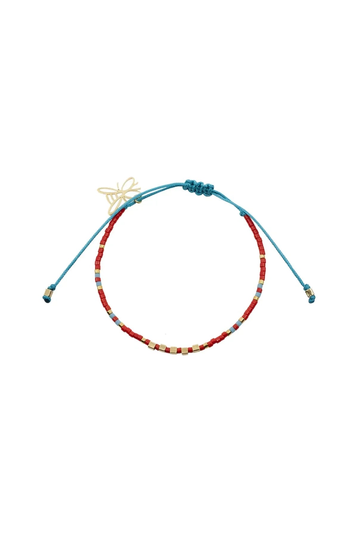 GOLDEN RED – String Bracelet