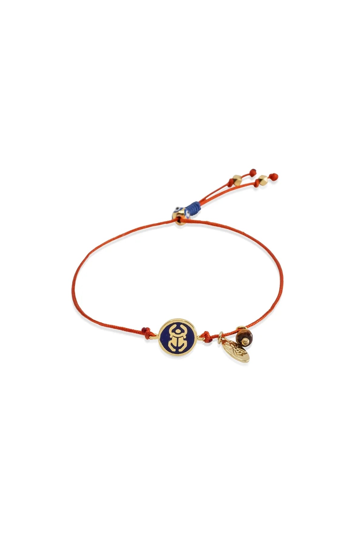 GURU BEE – Scarab Enamel Bracelet