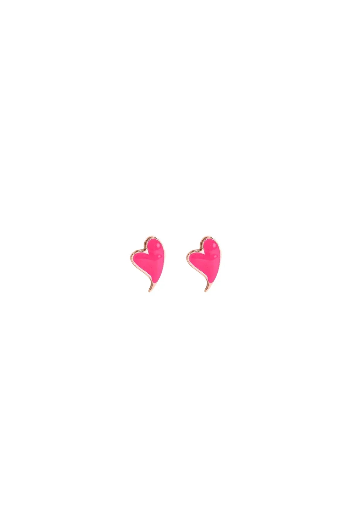 PINK HEARTBEAT – Little Love Stud Earrings
