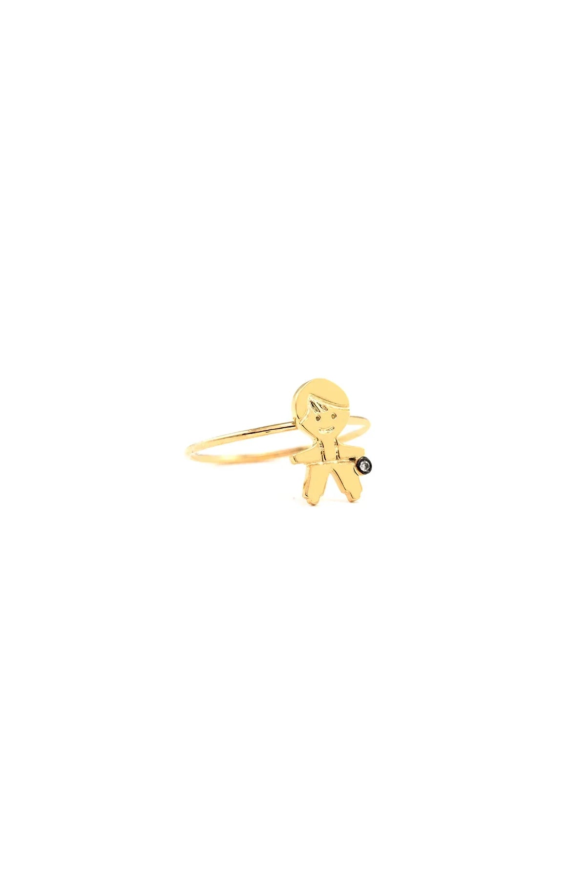STRIKER PEPE – Playful CZ Little Hero Ring
