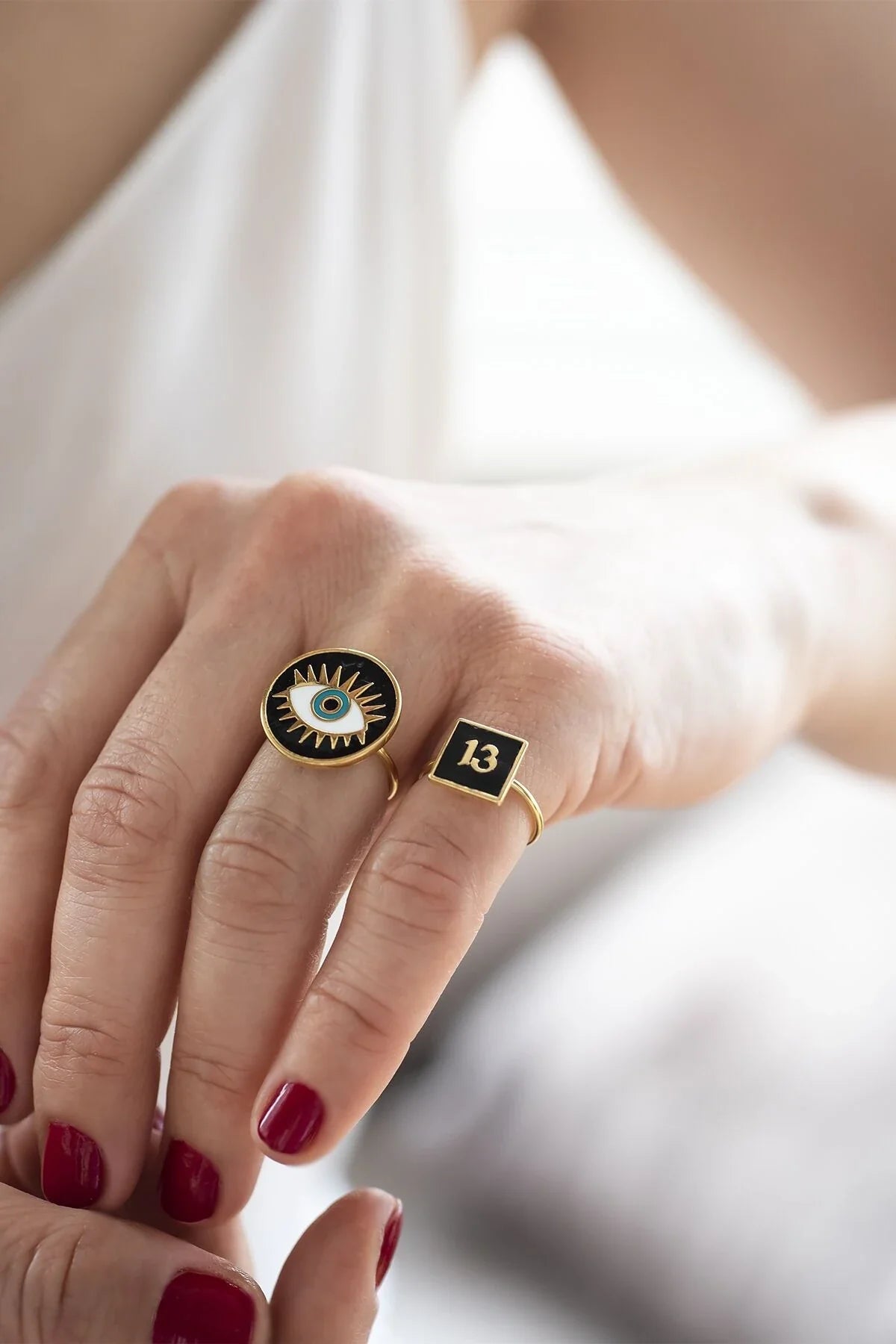 LUCKY 13 – Square Lucky Ring