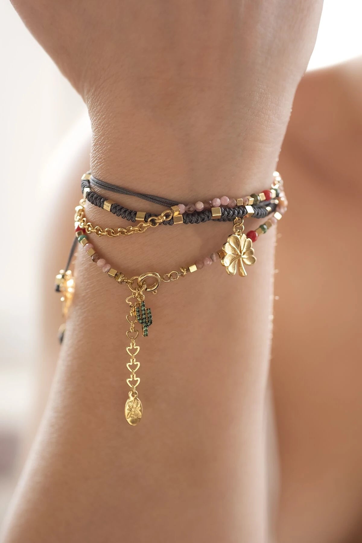 RUBIK - FOG - Braided Bracelet