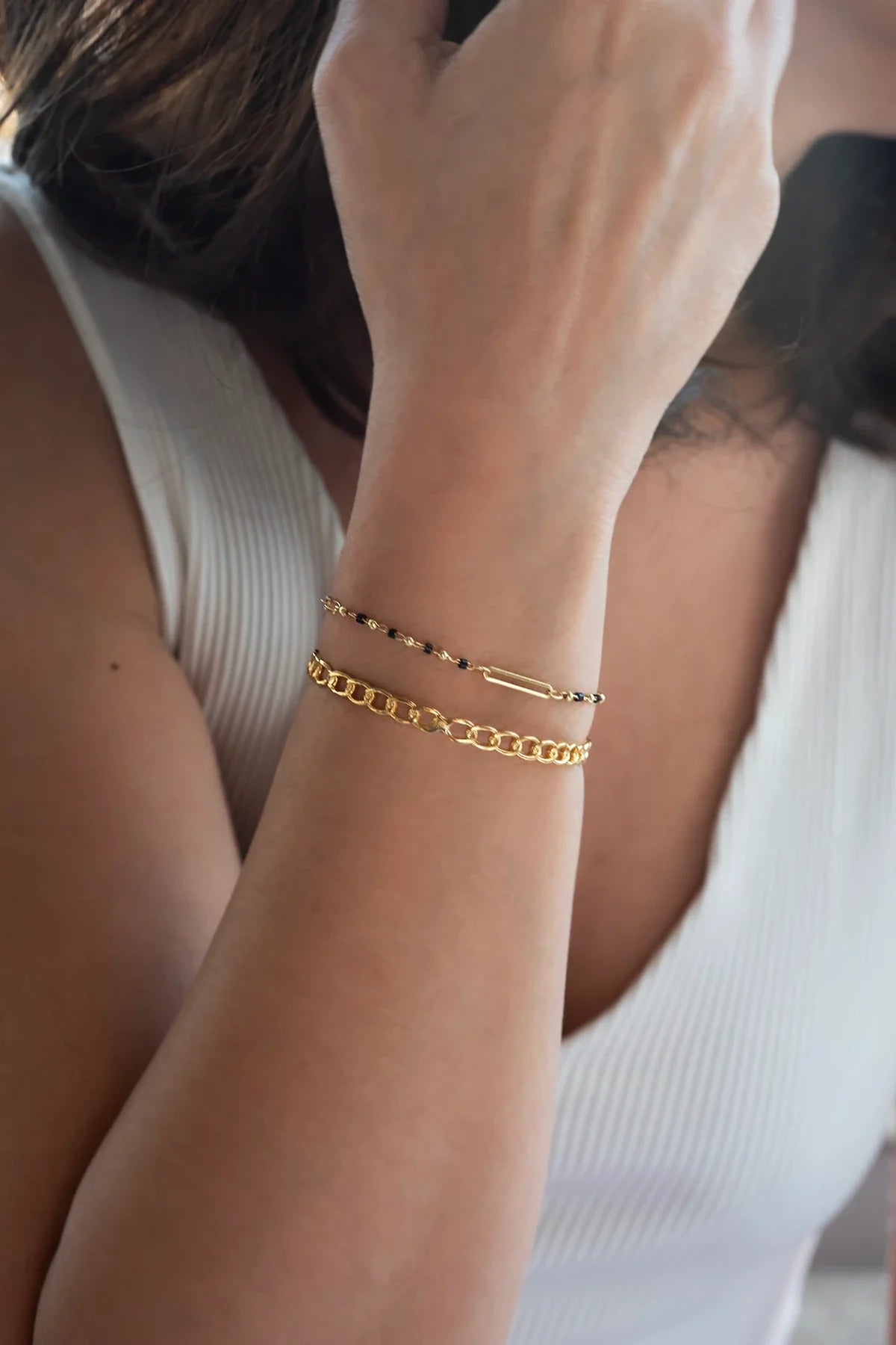 CURB - Chain Cuff Bracelet