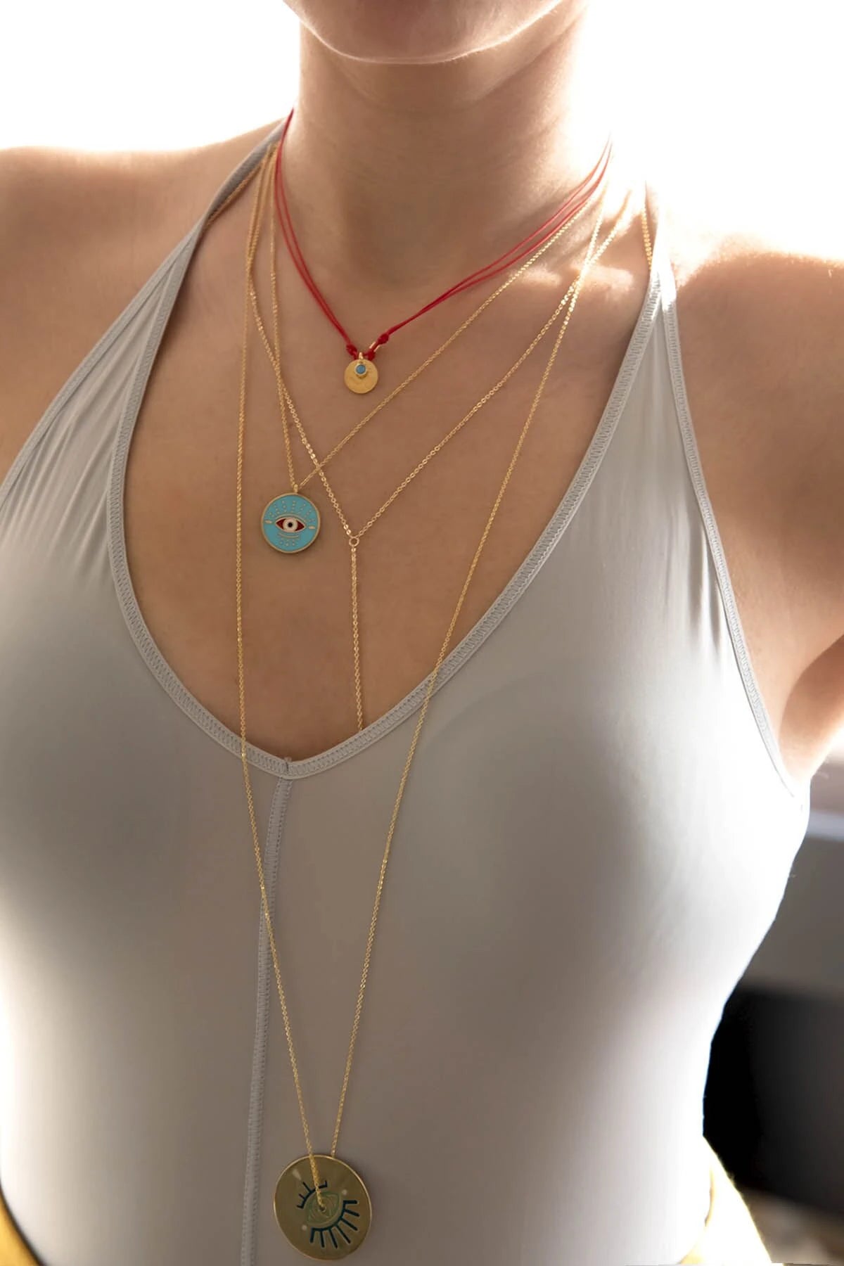 DERVISH EYE - L - Eye Chain Necklace