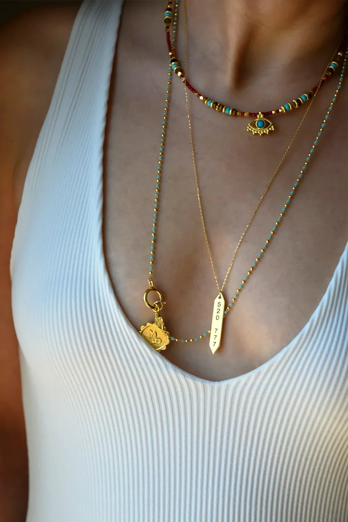 CURSOR – Vertical Arrow Pendant Necklace