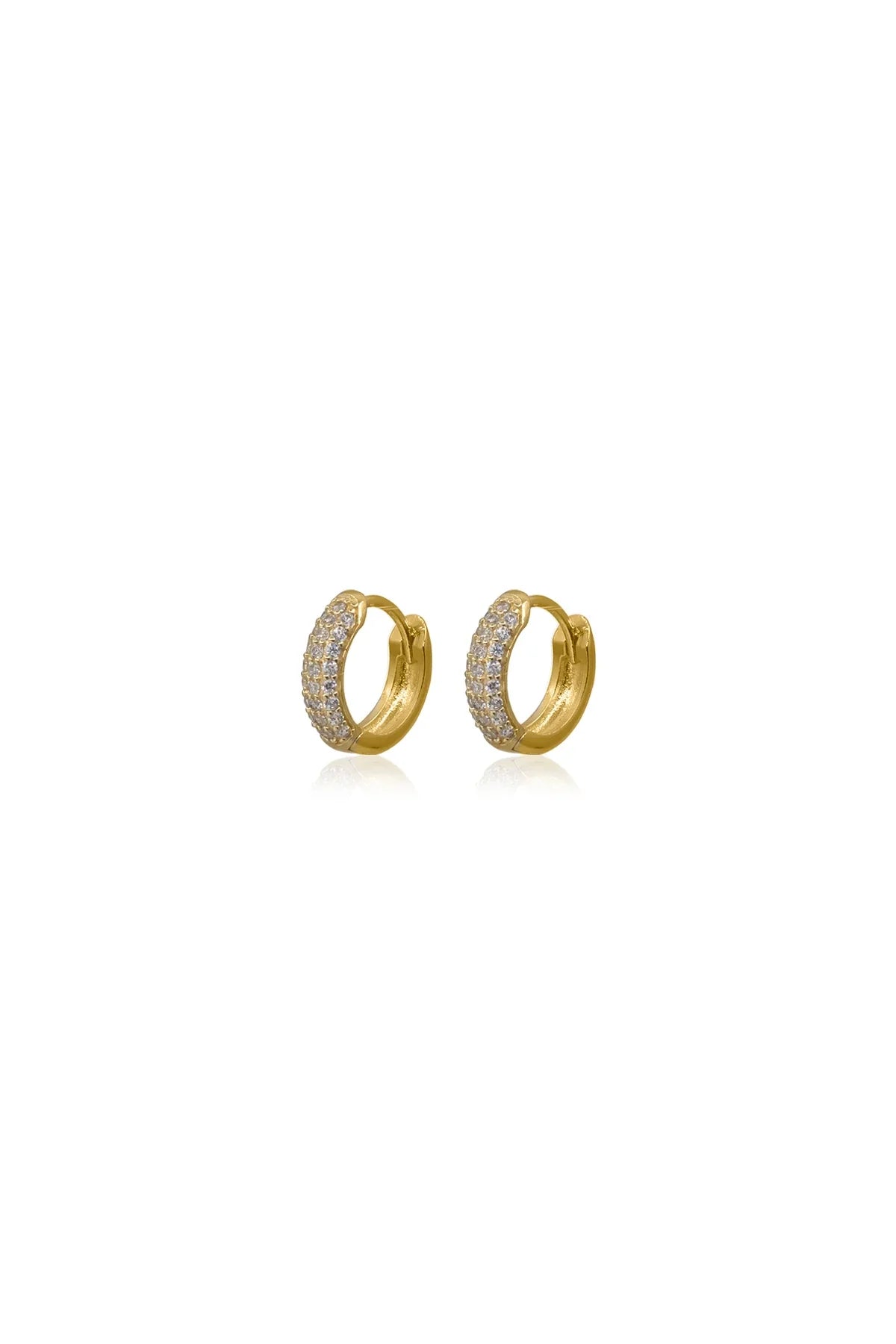 CRYSTAL - Hoop Earrings