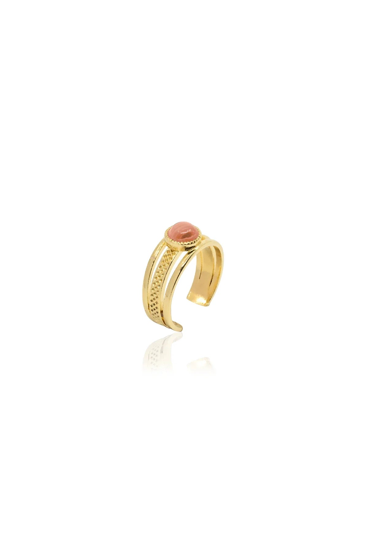 REY PINK – Pink Coral Ring