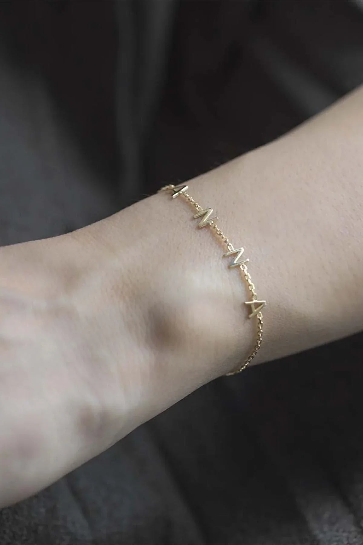 LETTERS – Personalized Name Bracelet