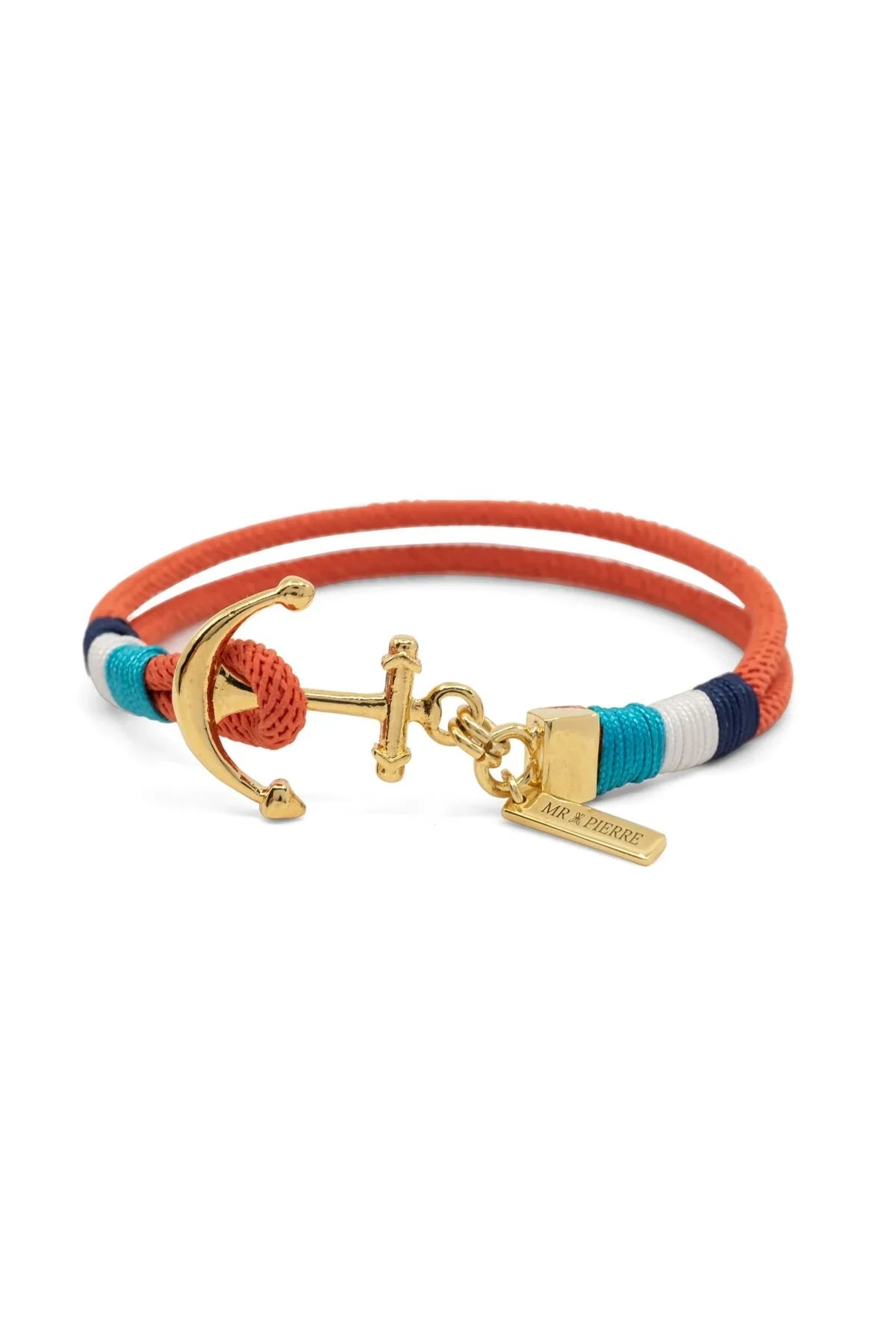 FLUSTRA – Orange – Men’s Anchor Bracelet