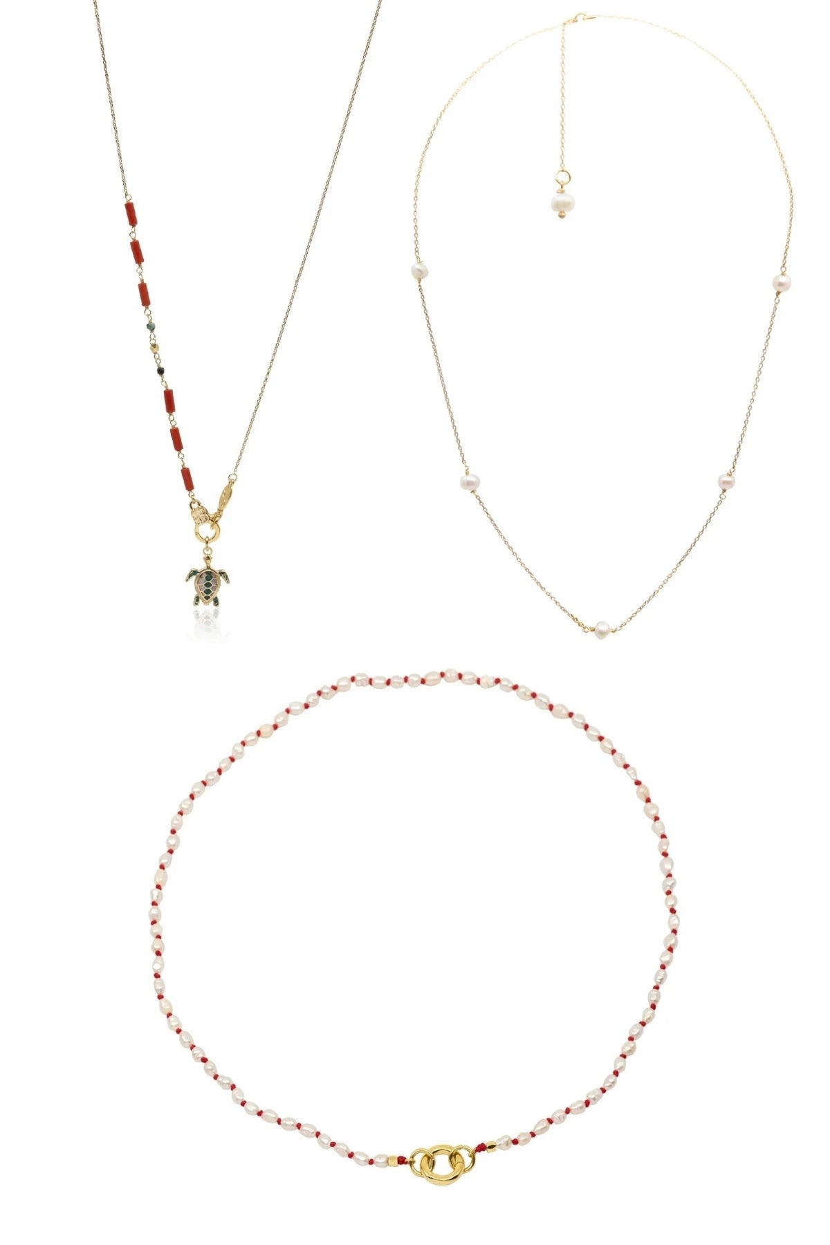 LOVELY CARETTA – Charm Compatible Layered Necklace Set