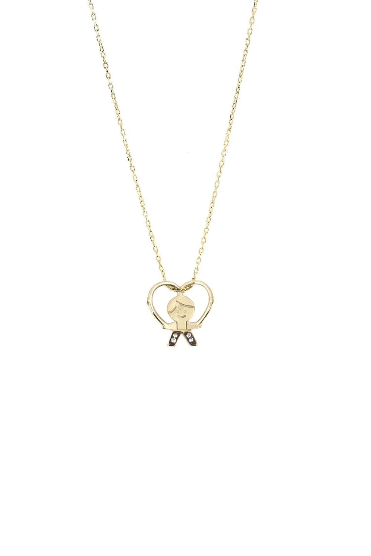 PEPE IN LOVE – Little Heart Guardian Necklace