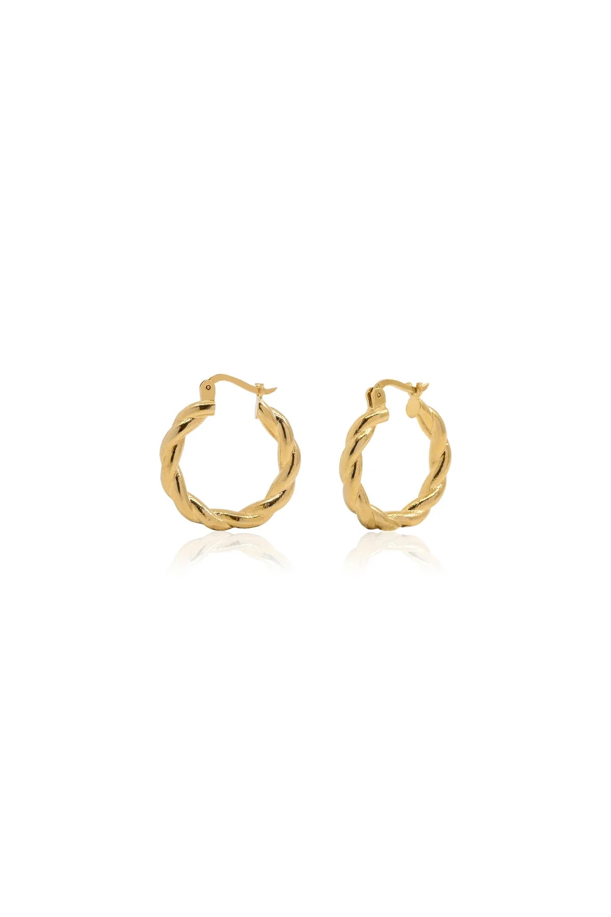 MARIS – Twisted Hoop Earrings