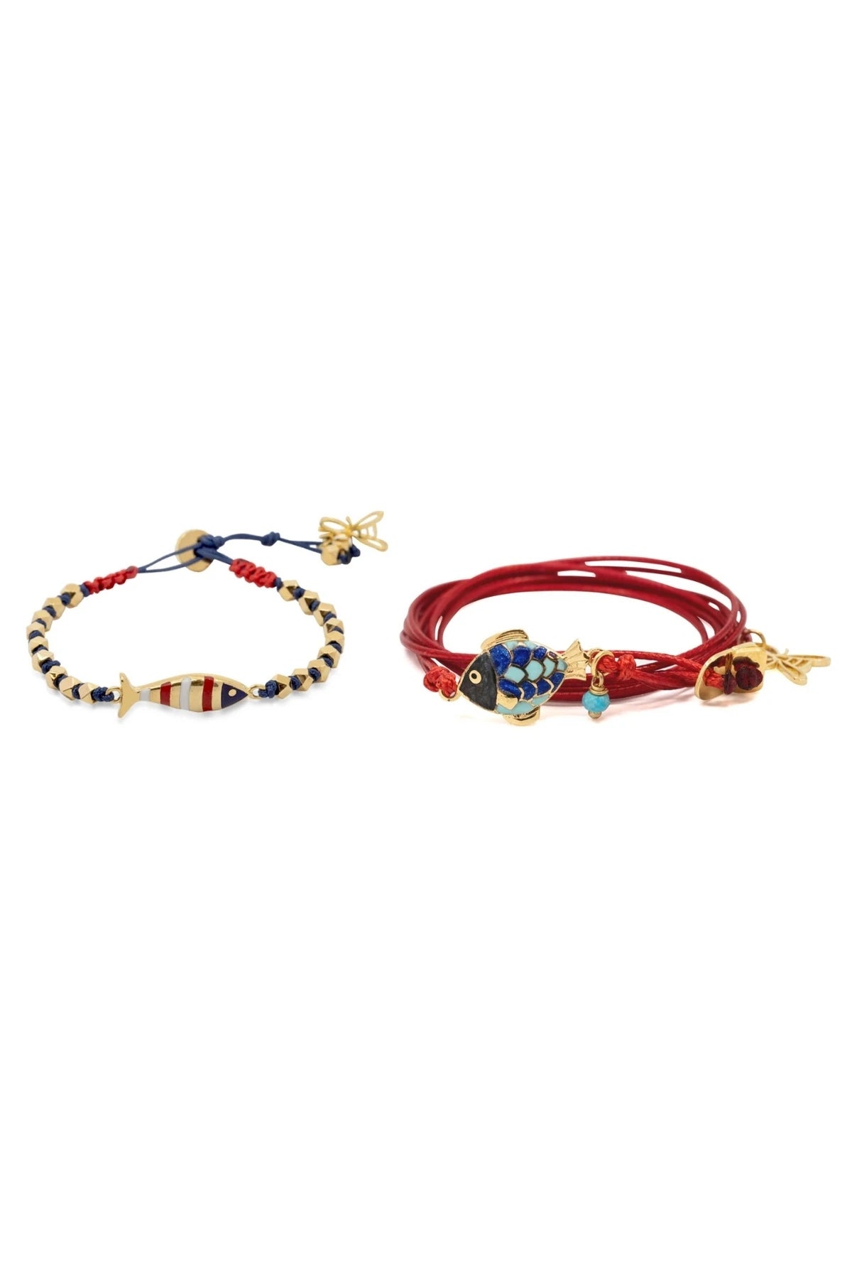 CICI – Fish Cord Bracelet Pair