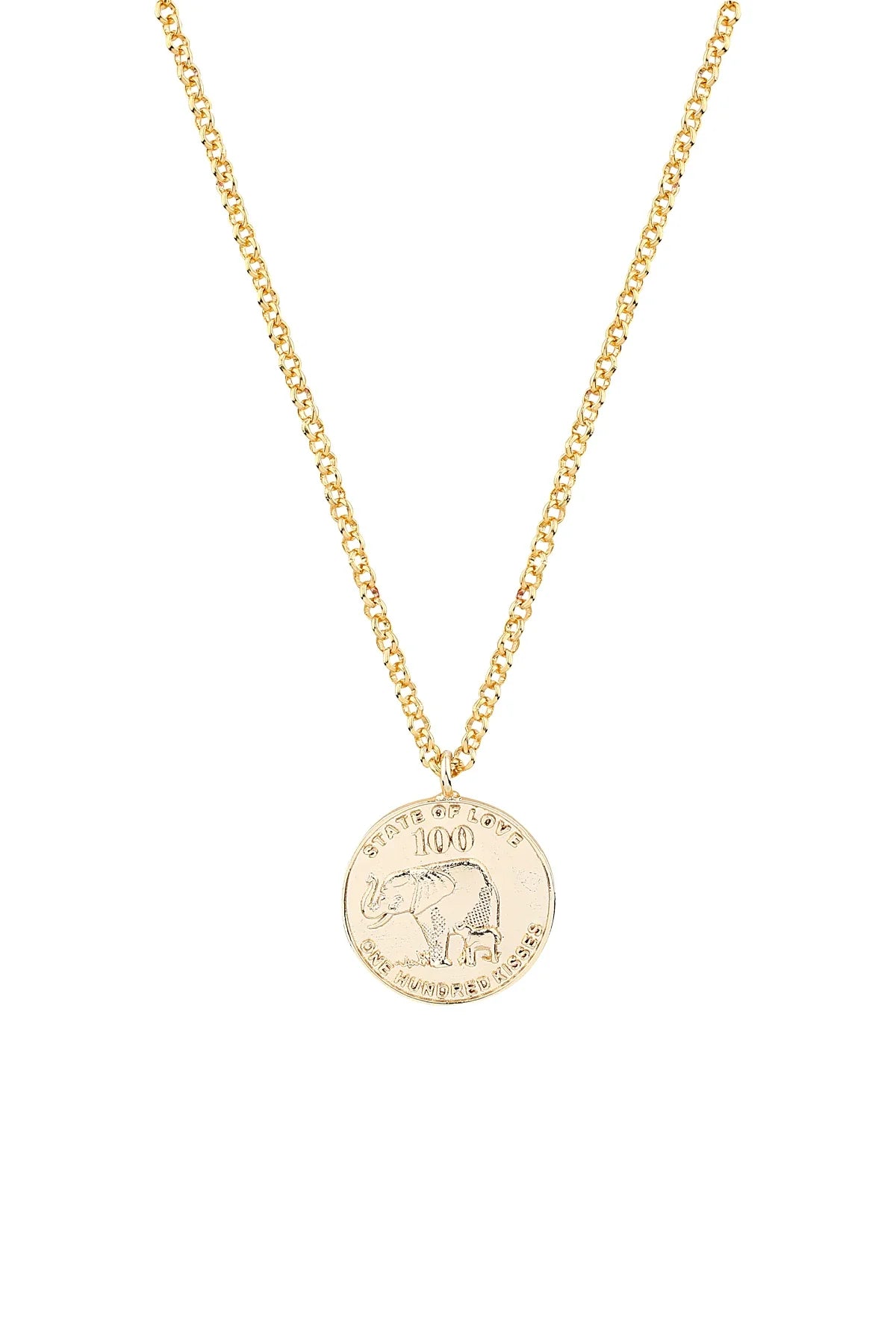 THOUSAND KISSES -Talisman Coin Necklace