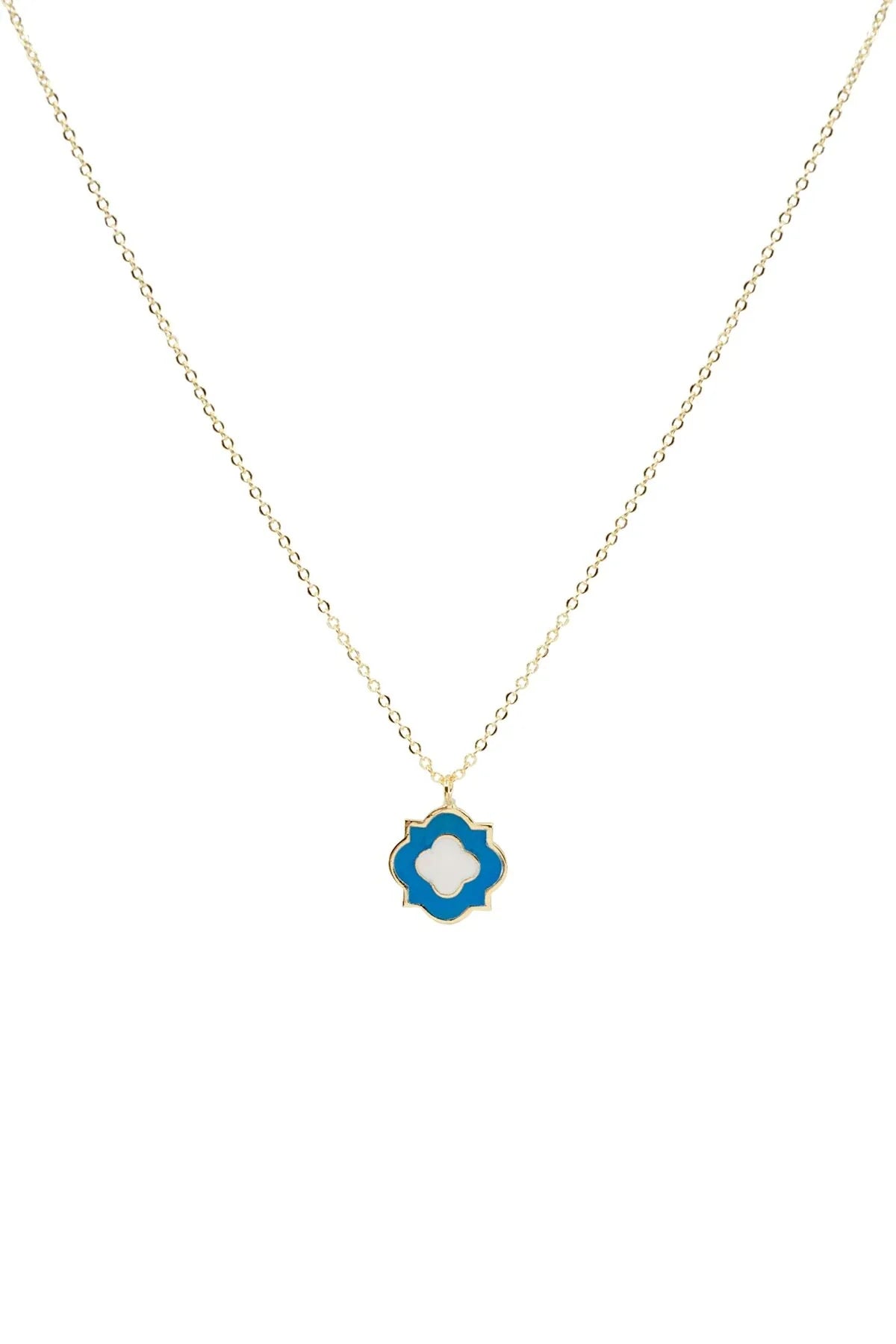 TILE – Ceramic-Inspired Enamel Necklace