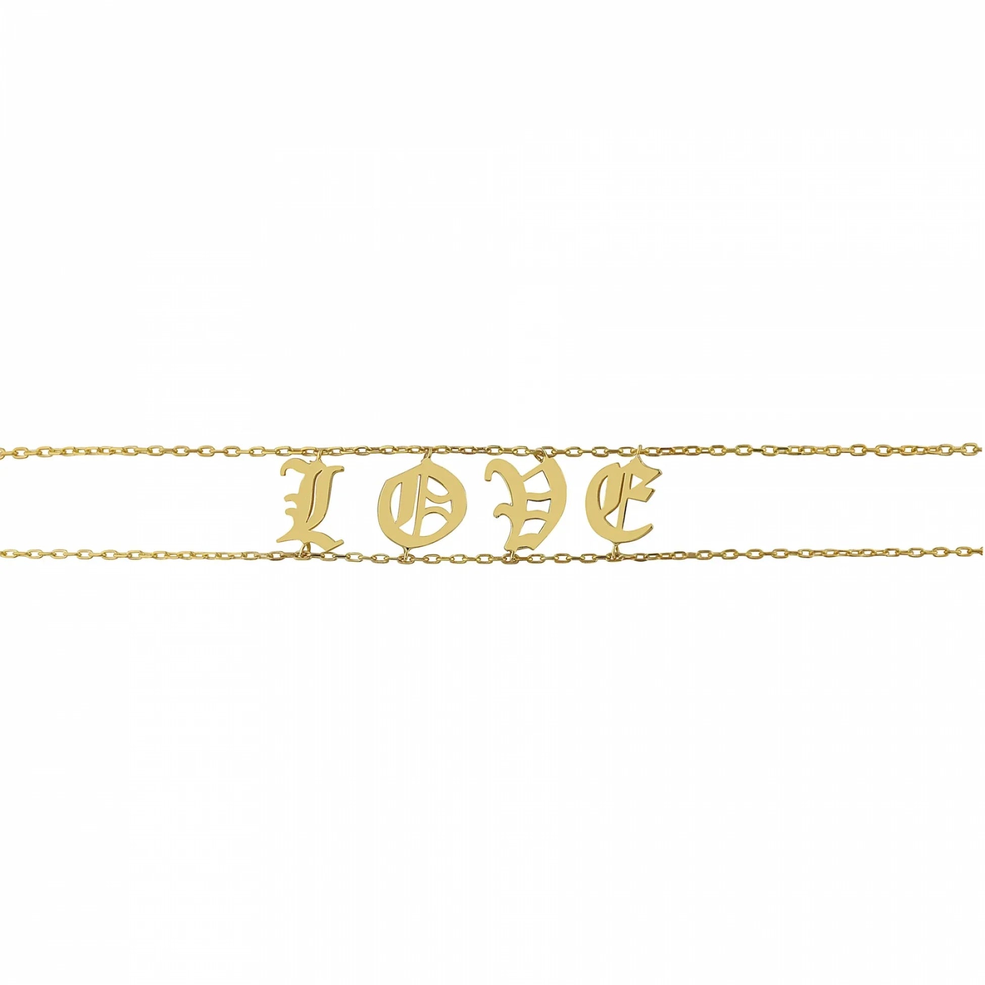 NAME – Personalized Letter Choker Necklace