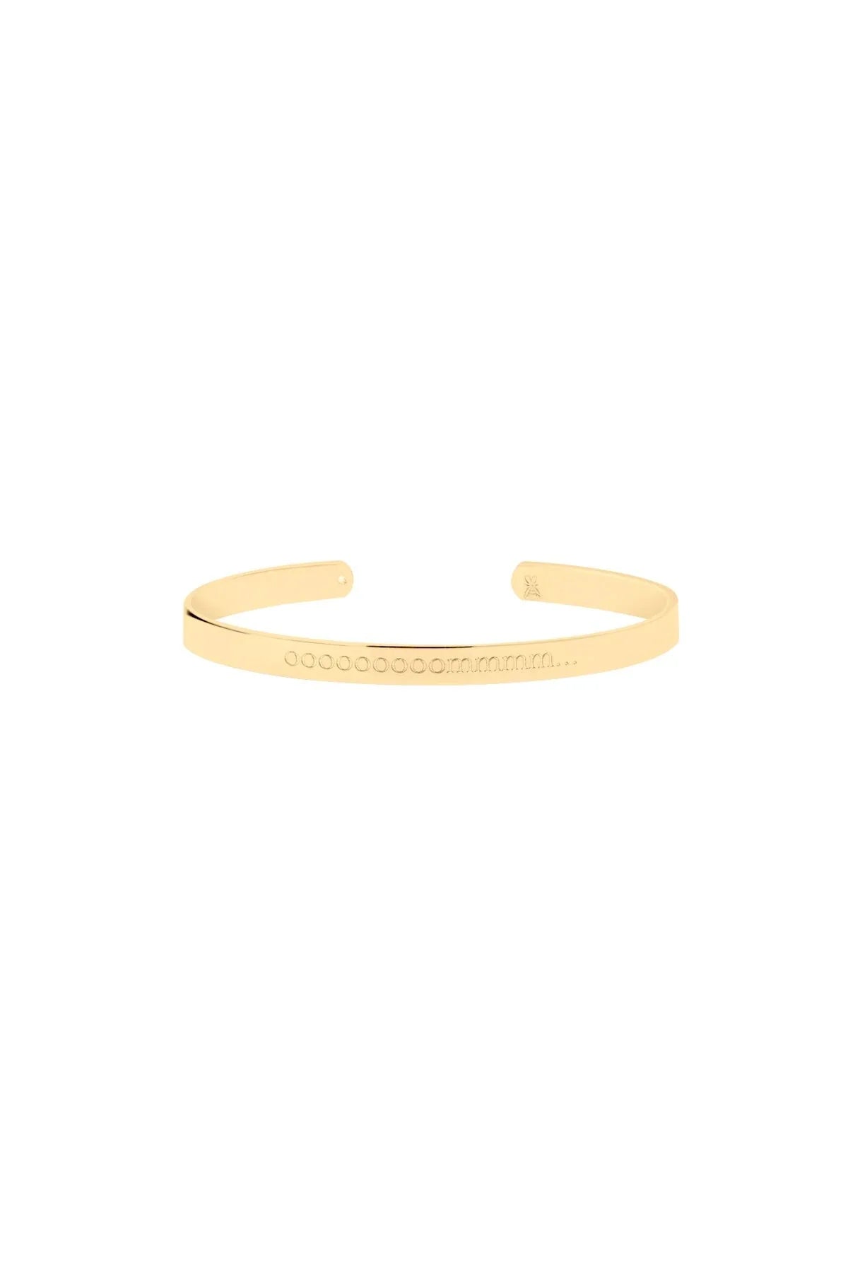 SOUND TO SILENCE – Engraved Cuff Bracelet