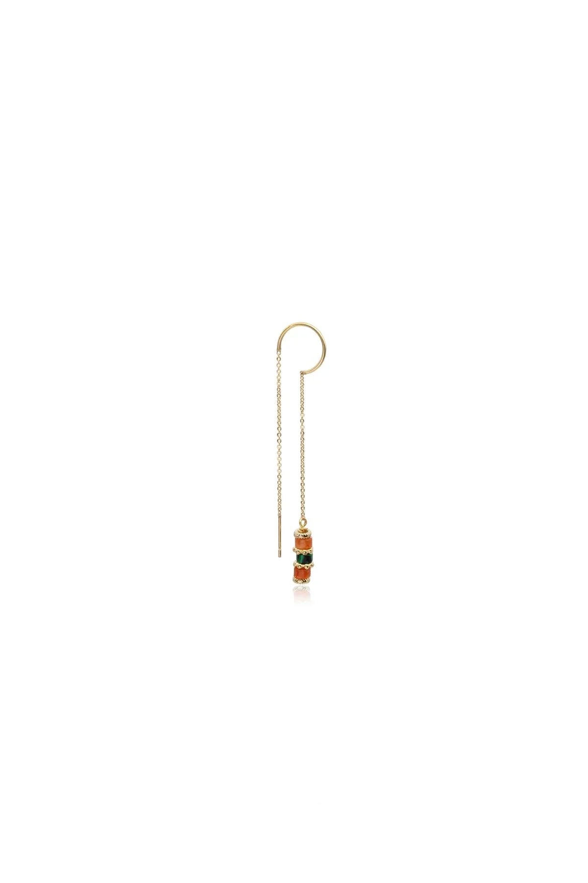 GRETA – Mono Chain Drop Earring